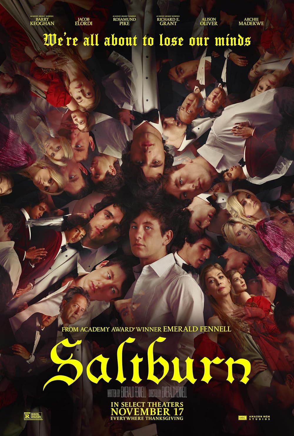Saltburn poster
