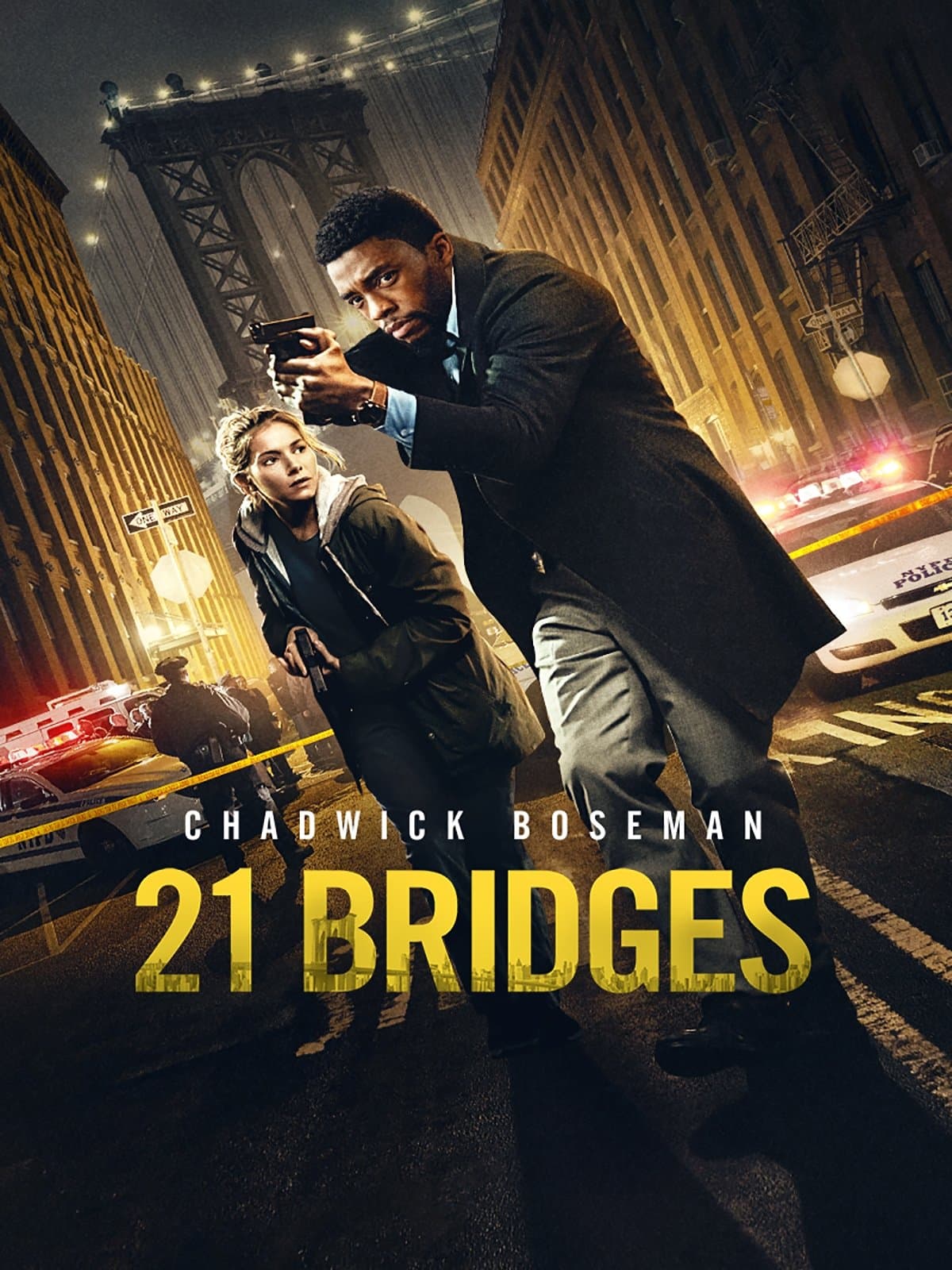 21 Bridges poster