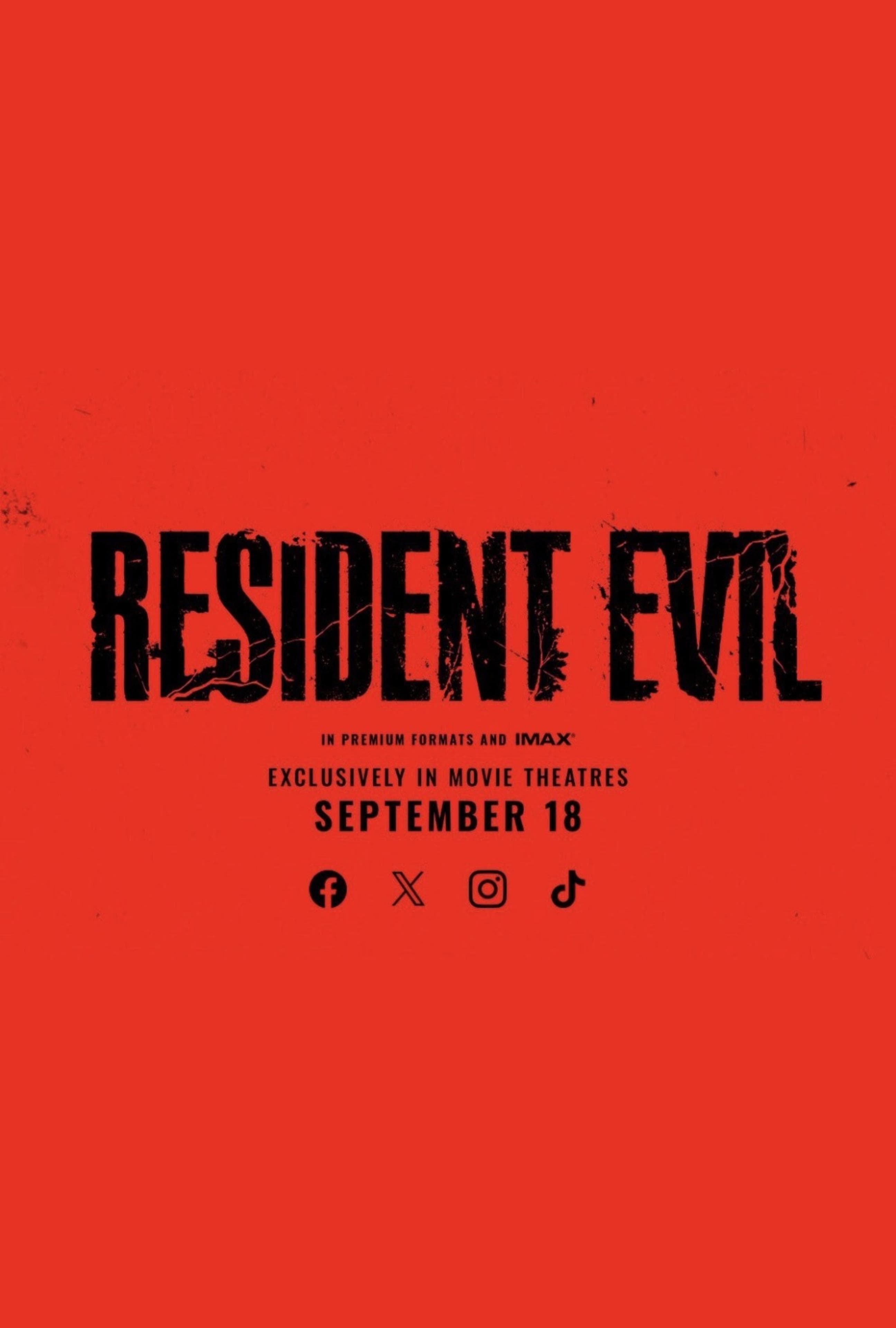 Resident Evil poster