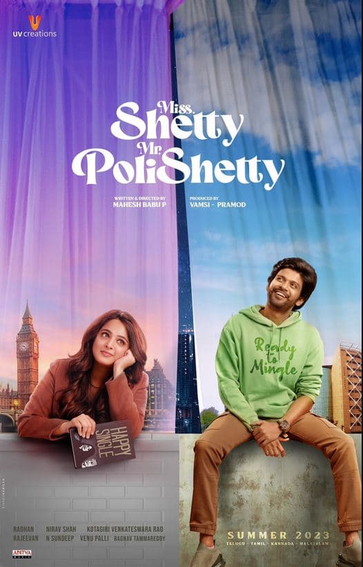 Miss Shetty Mr. Polishetty poster