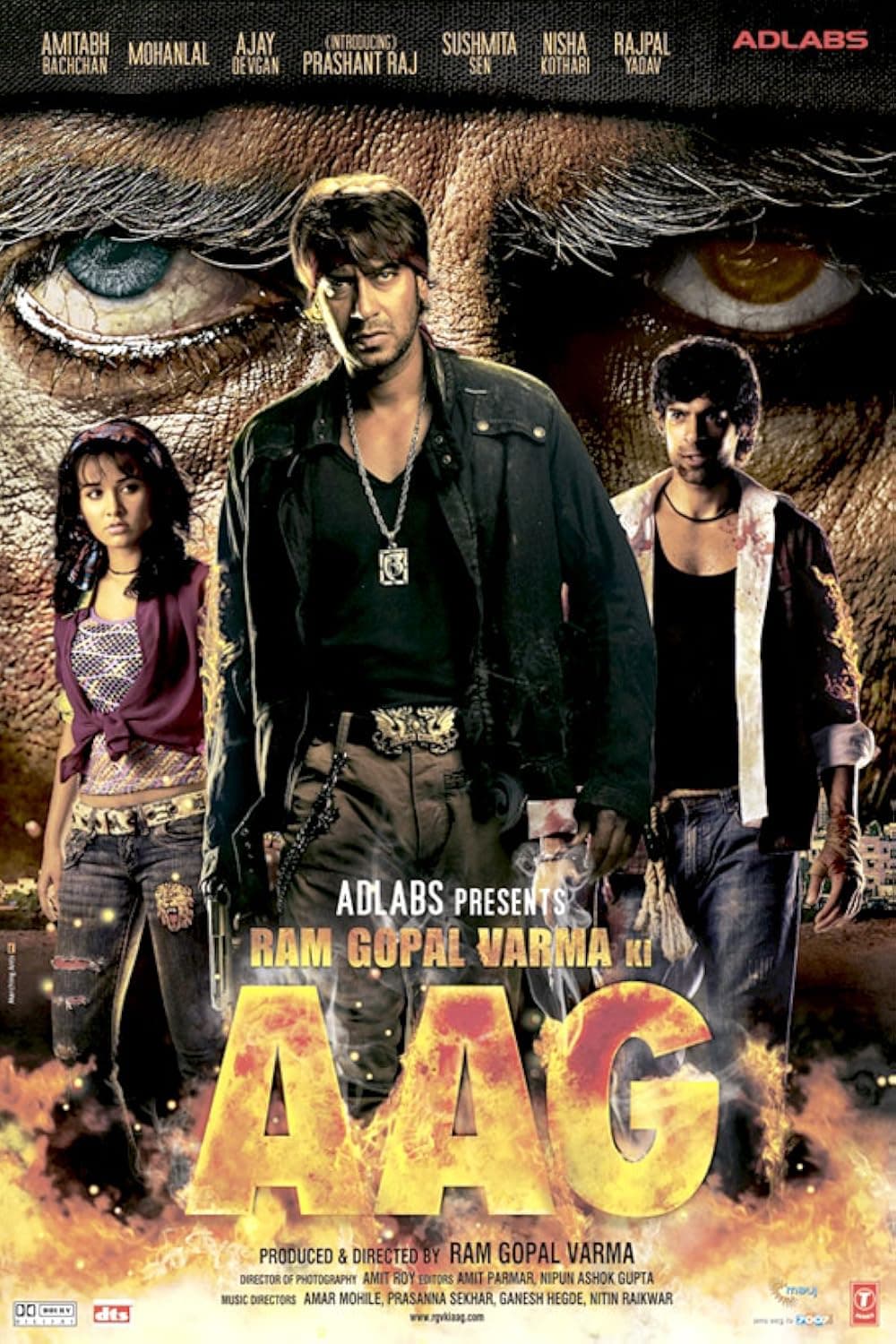 Ram Gopal Varma Ki Aag poster