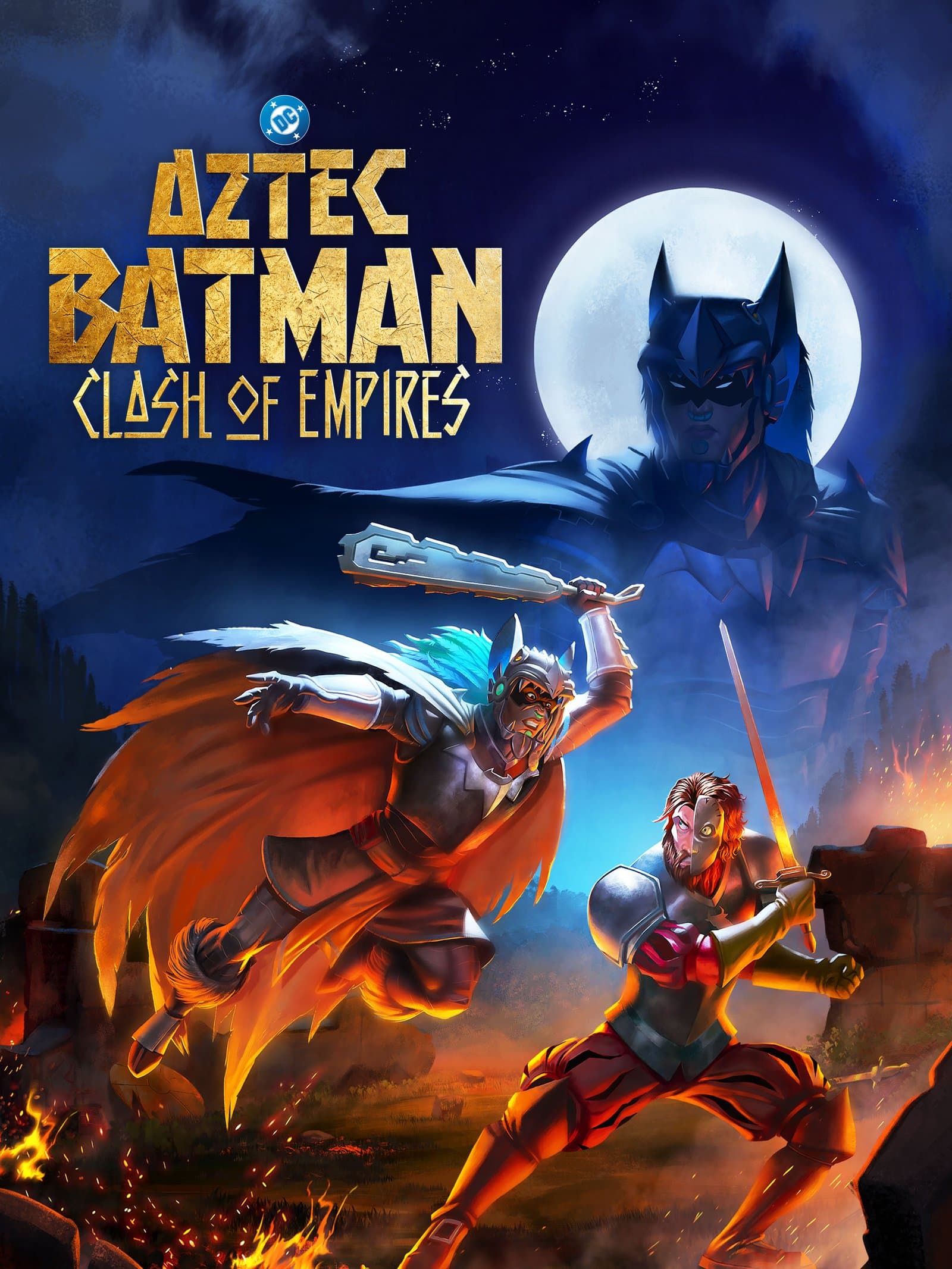 Aztec Batman: Clash of Empires poster