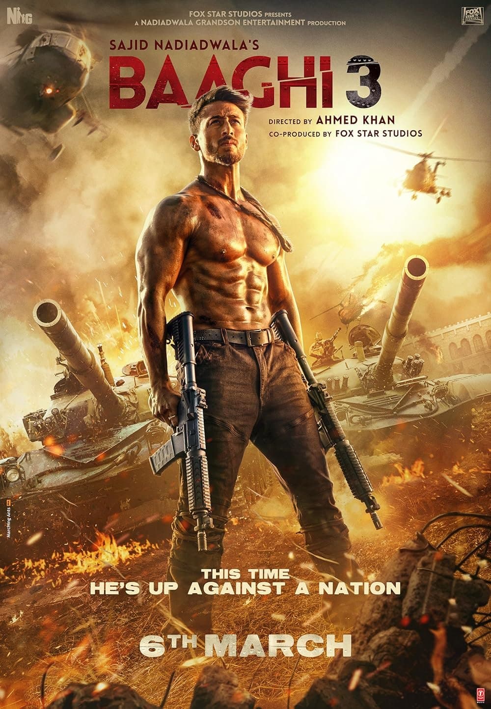 Baaghi 3 poster