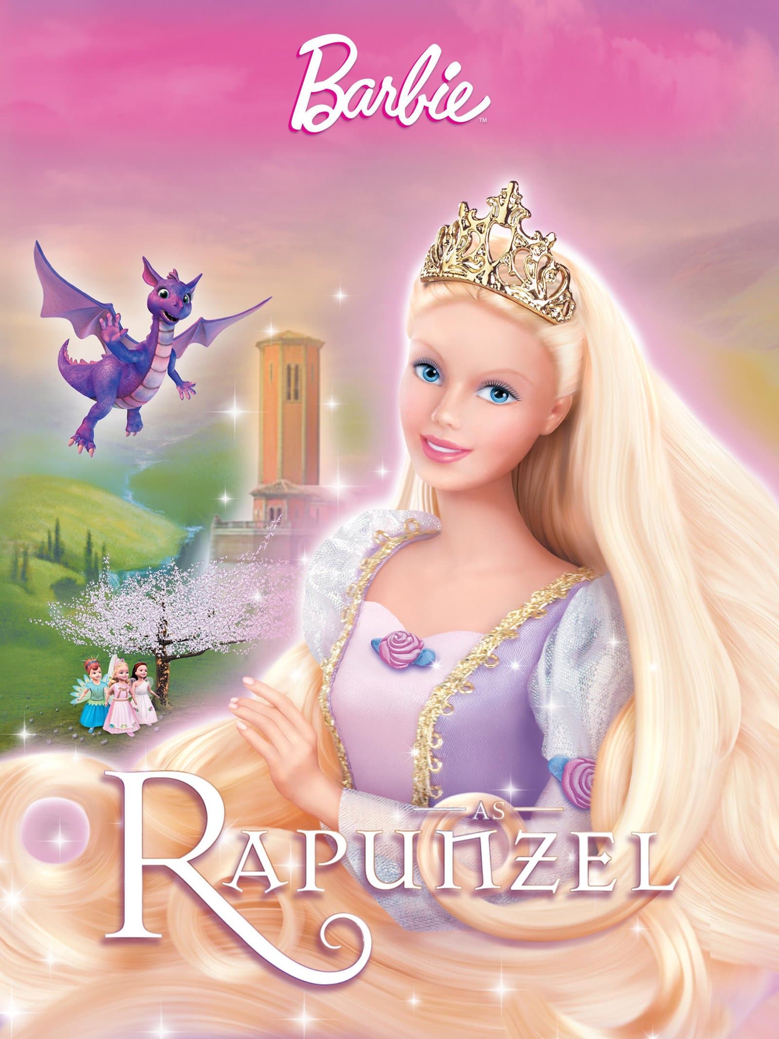 Barbie as Rapunzel poster