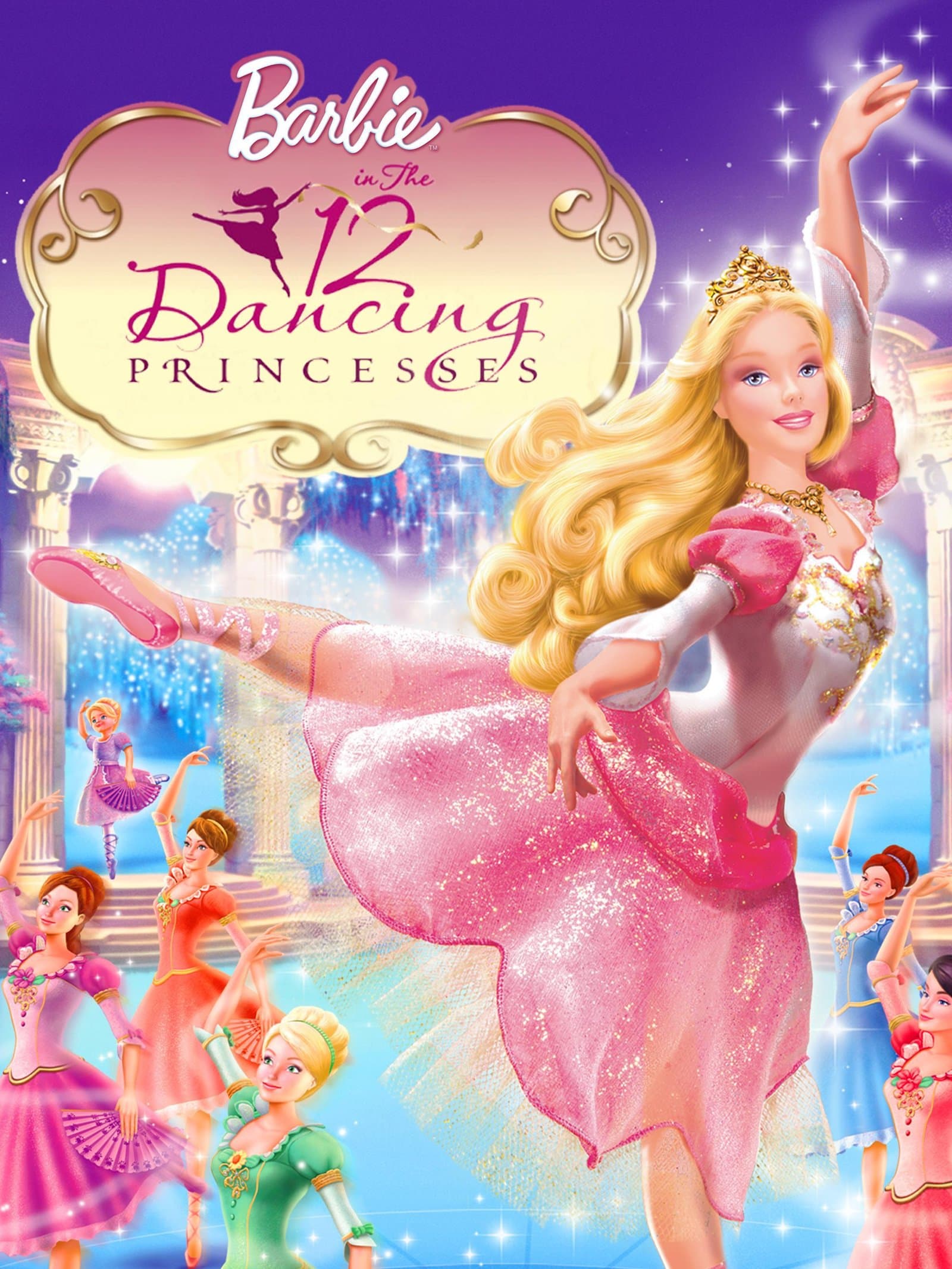 Barbie in The 12 Dancing Princesses poster