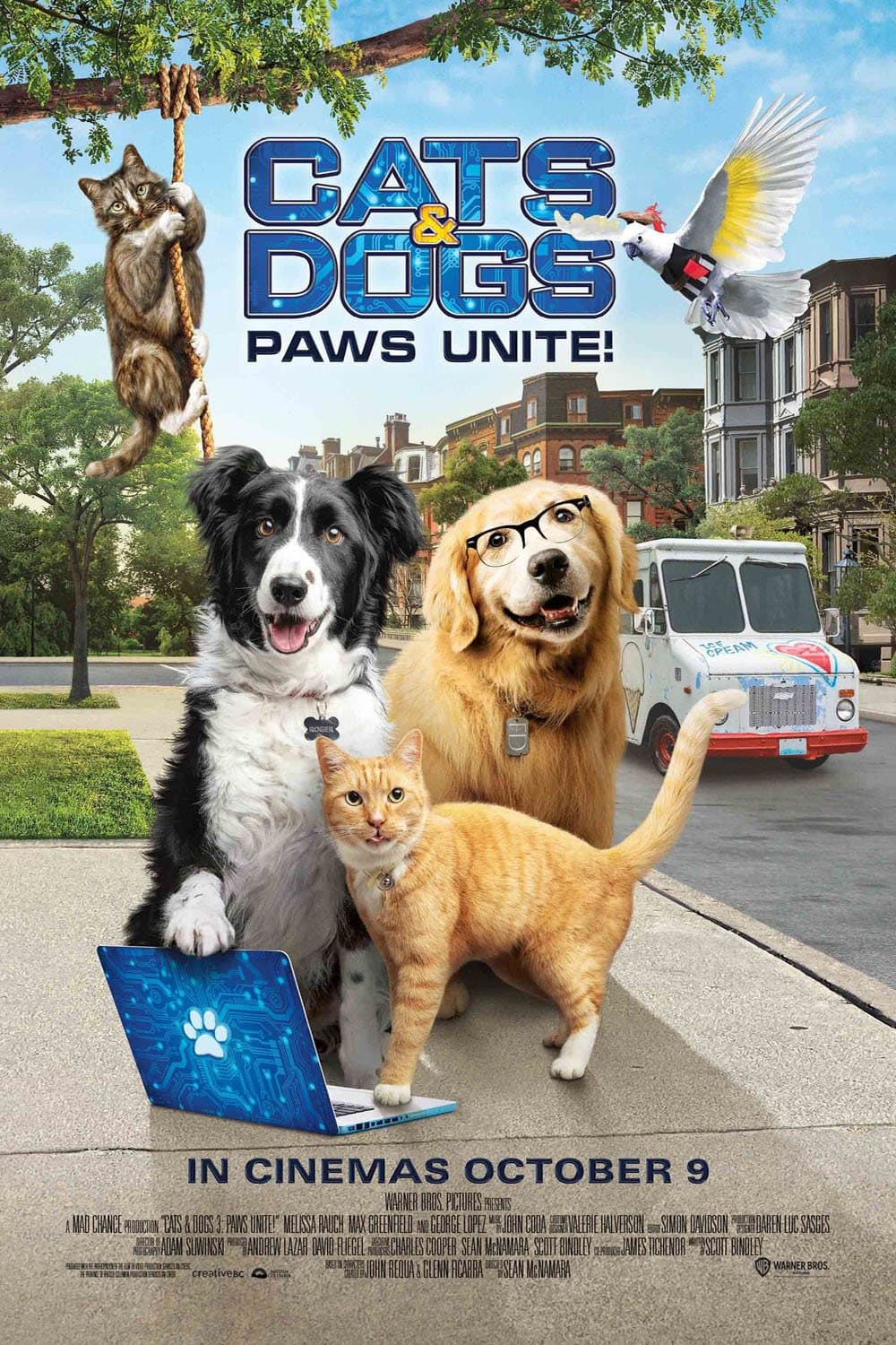 Cats & Dogs 3: Paws Unite! poster