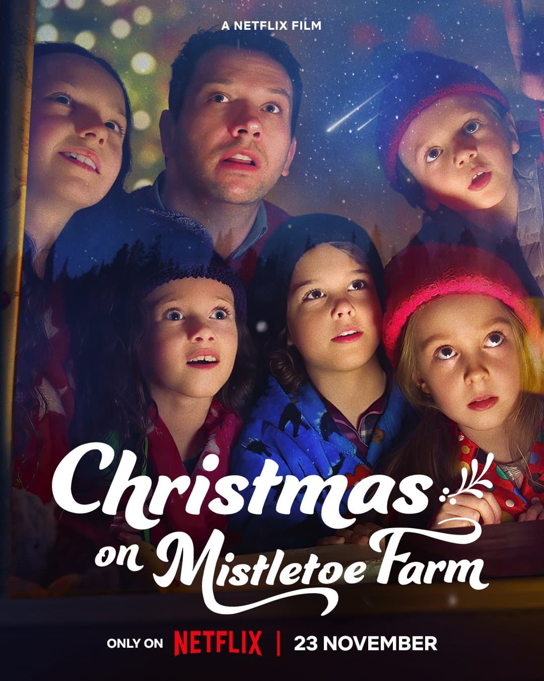 Christmas on Mistletoe Farm poster