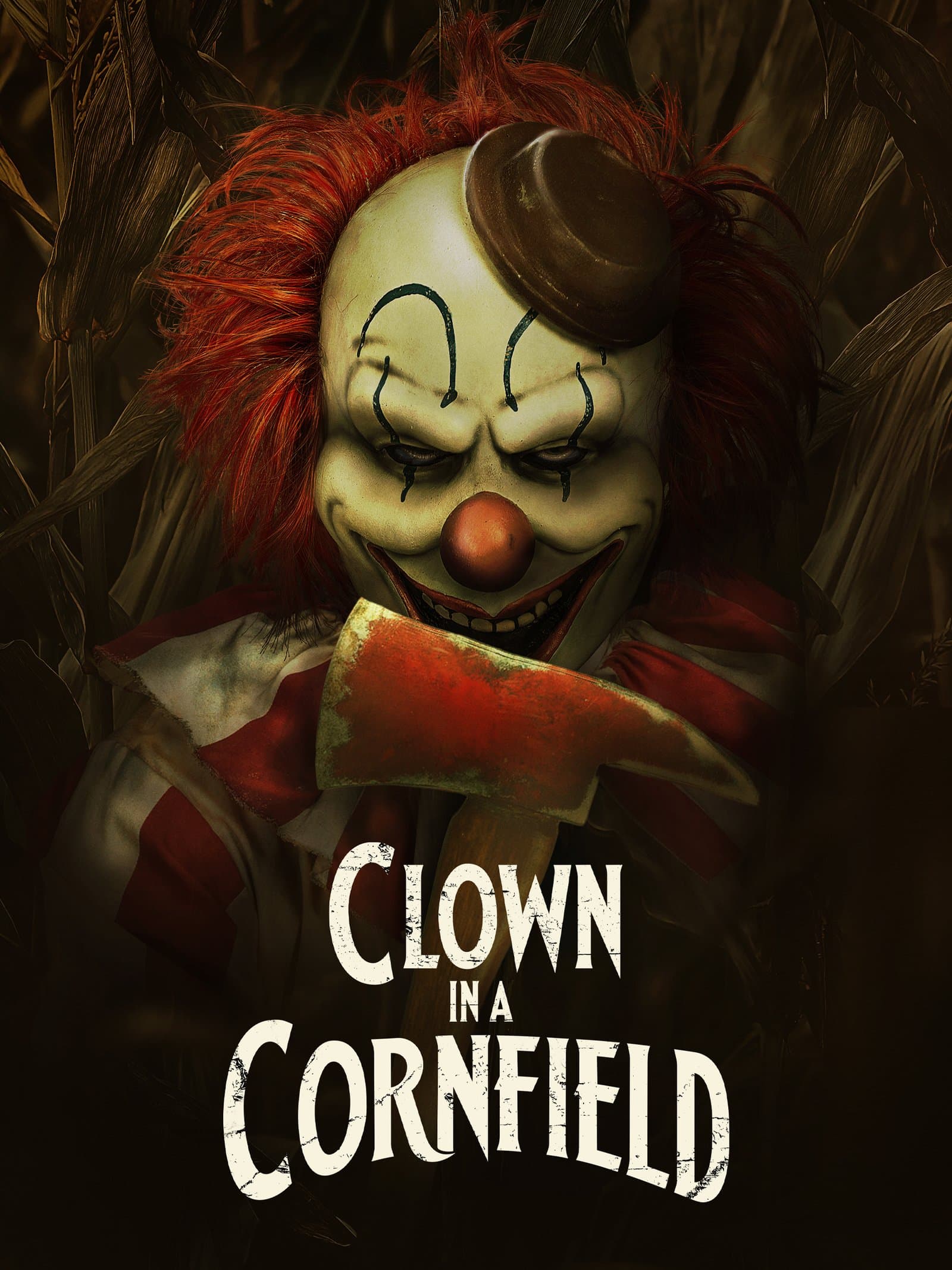 Clown In A Cornfield poster
