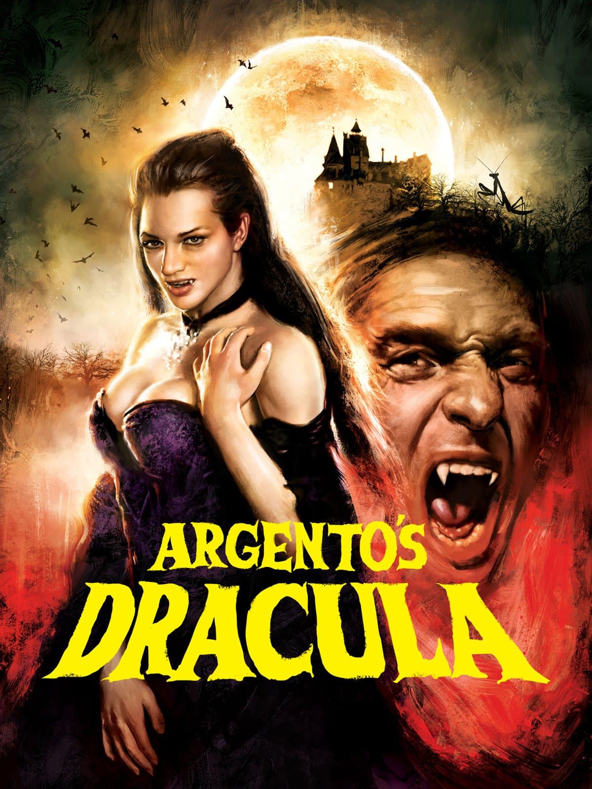 Dario Argento's Dracula poster