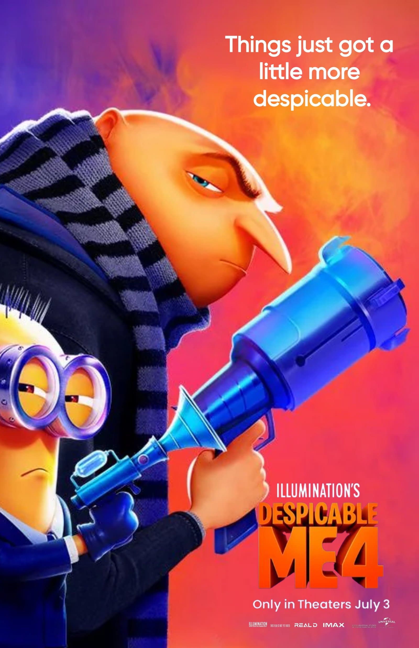 Despicable Me 4 poster