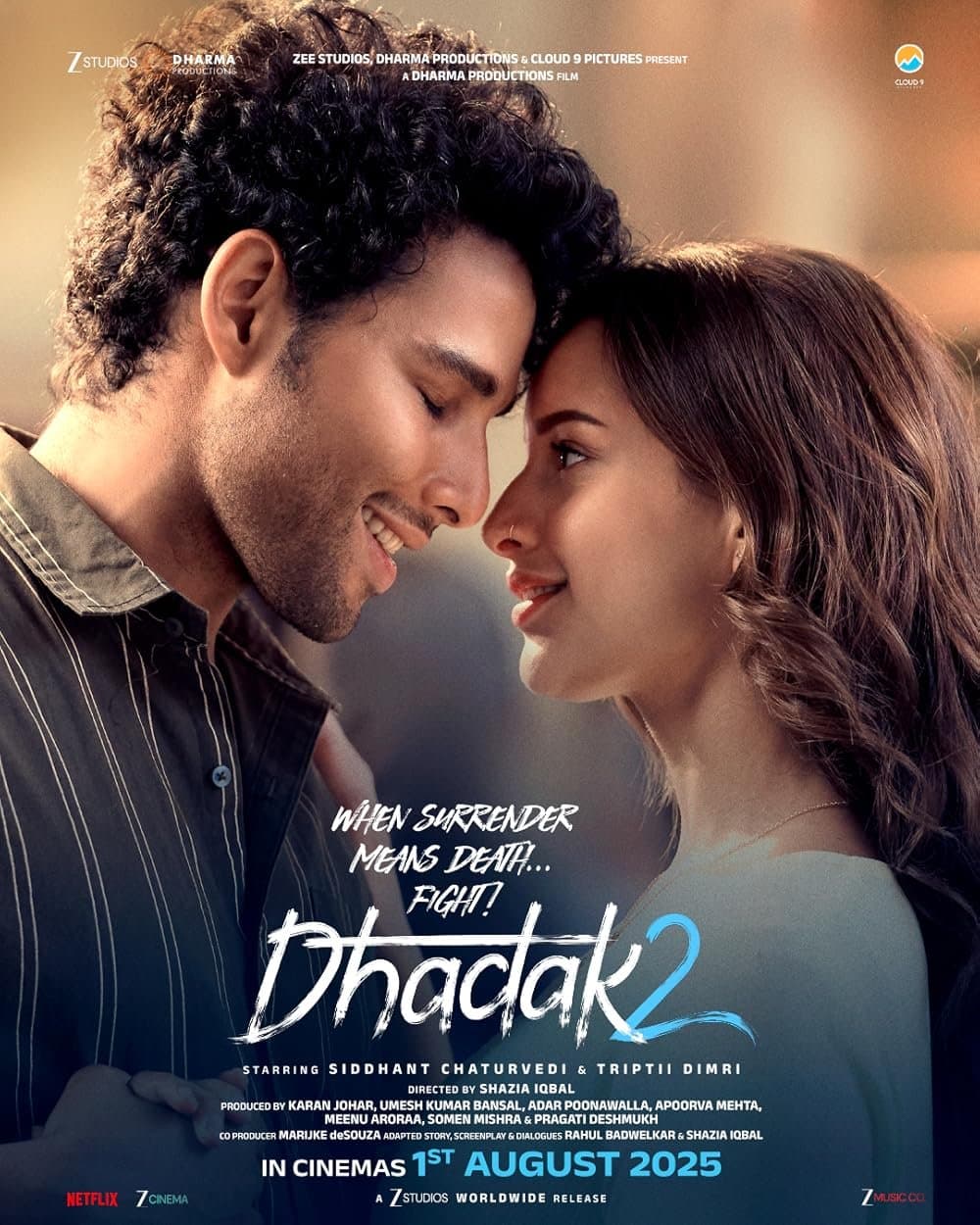 Dhadak 2 poster
