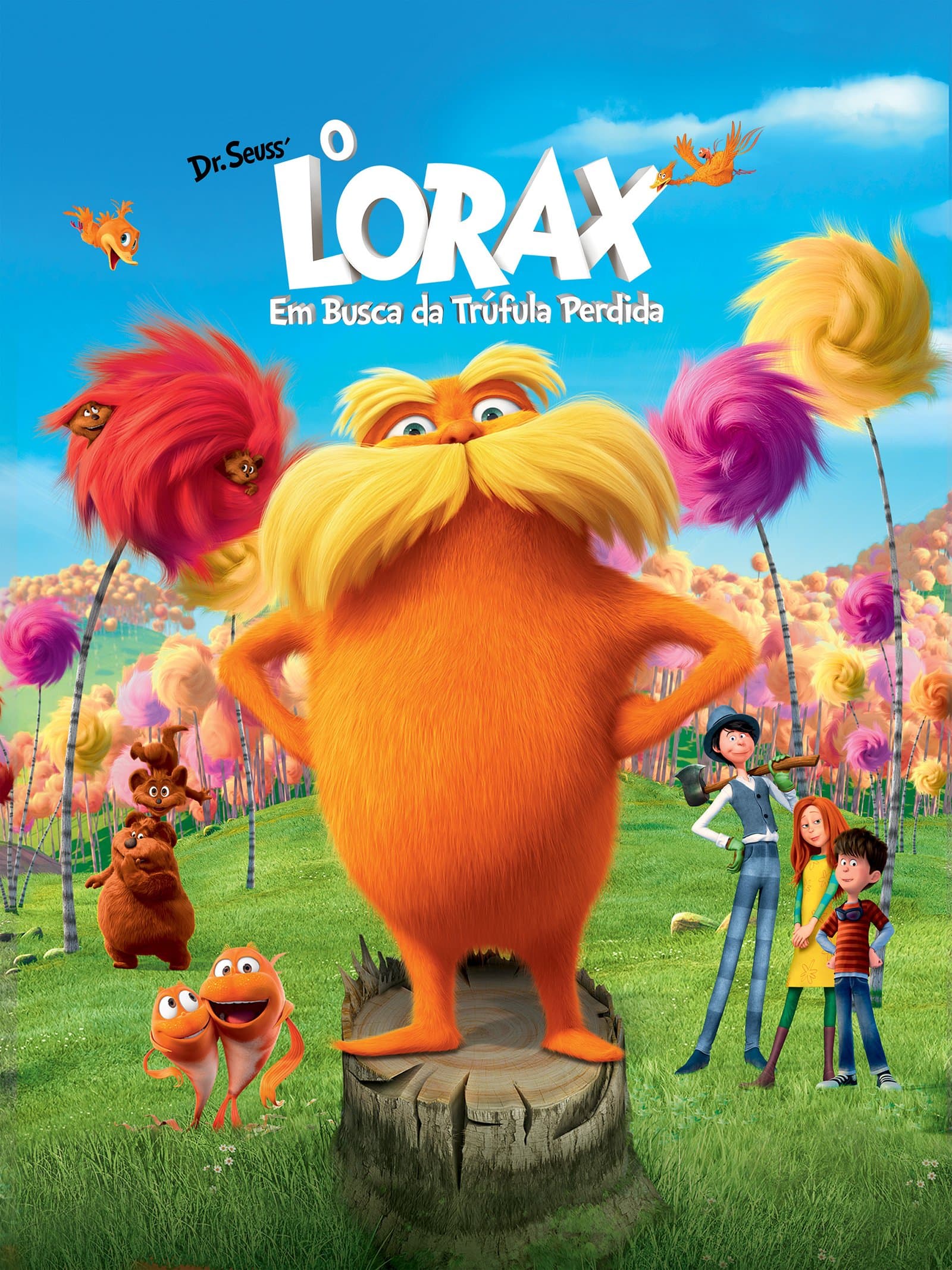 Dr. Seuss' the Lorax poster