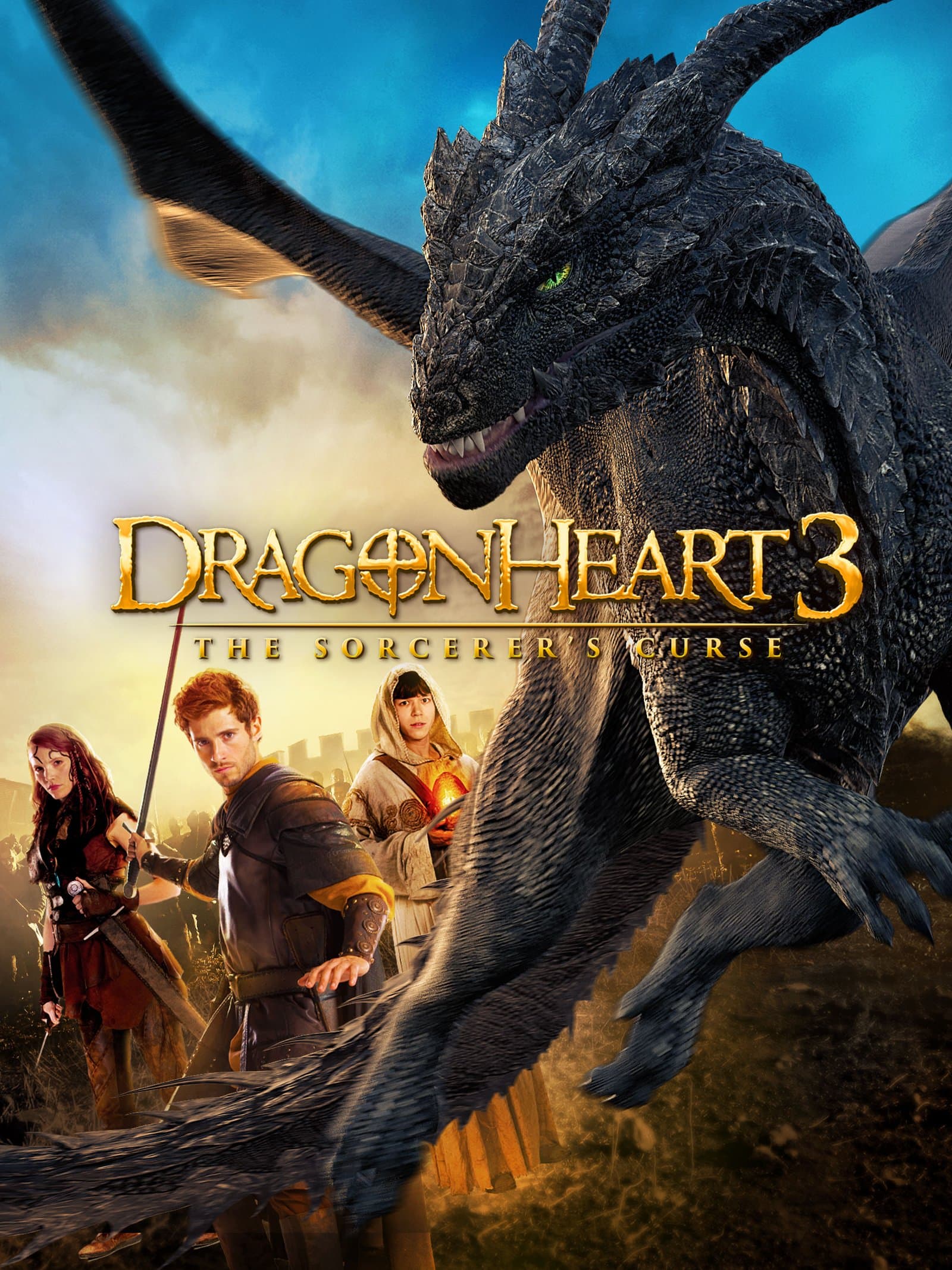 Dragonheart 3: The Sorcerer's Curse poster