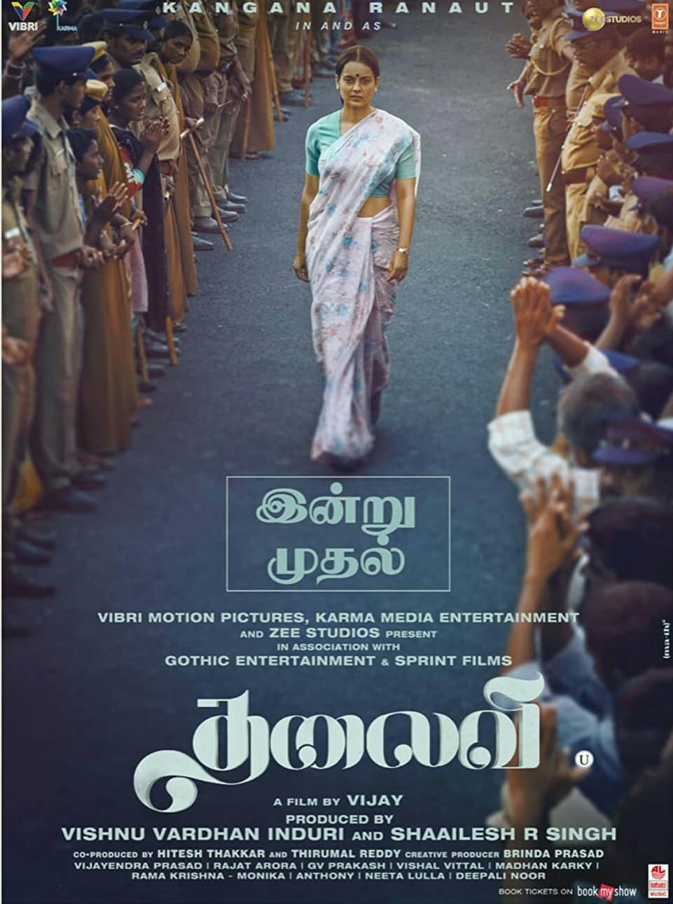 Thalaivii poster