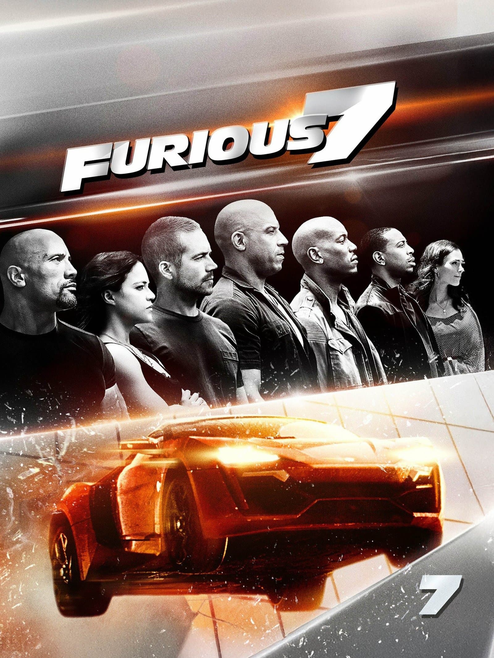 Furious 7 poster