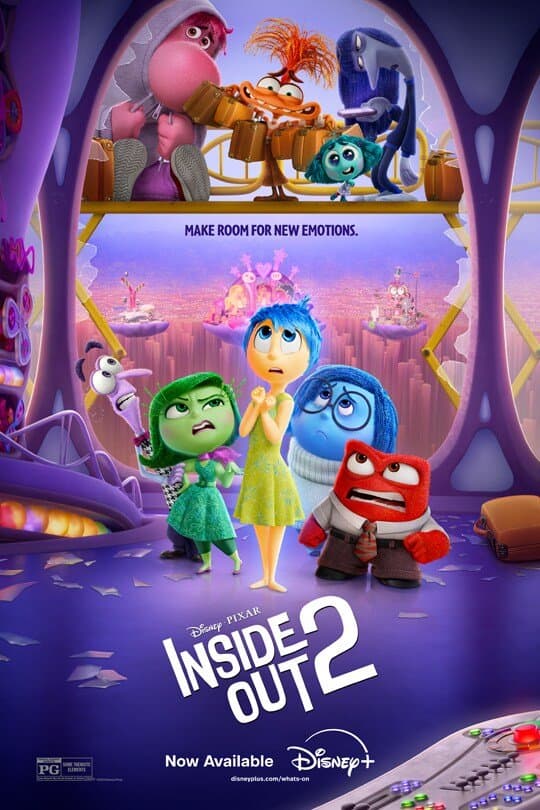 Inside Out 2 poster