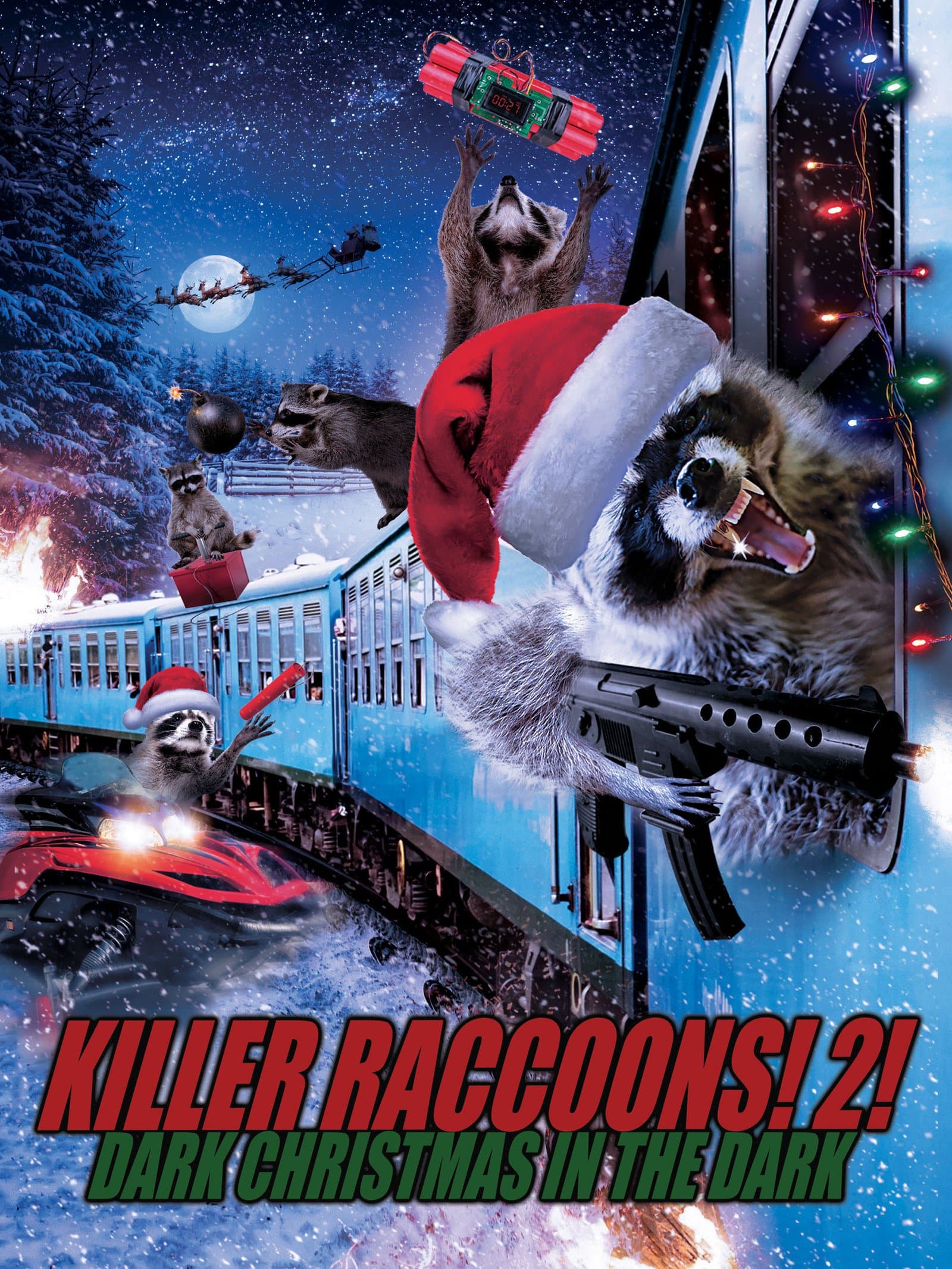 Killer Raccoons 2: Dark Christmas in the Dark poster