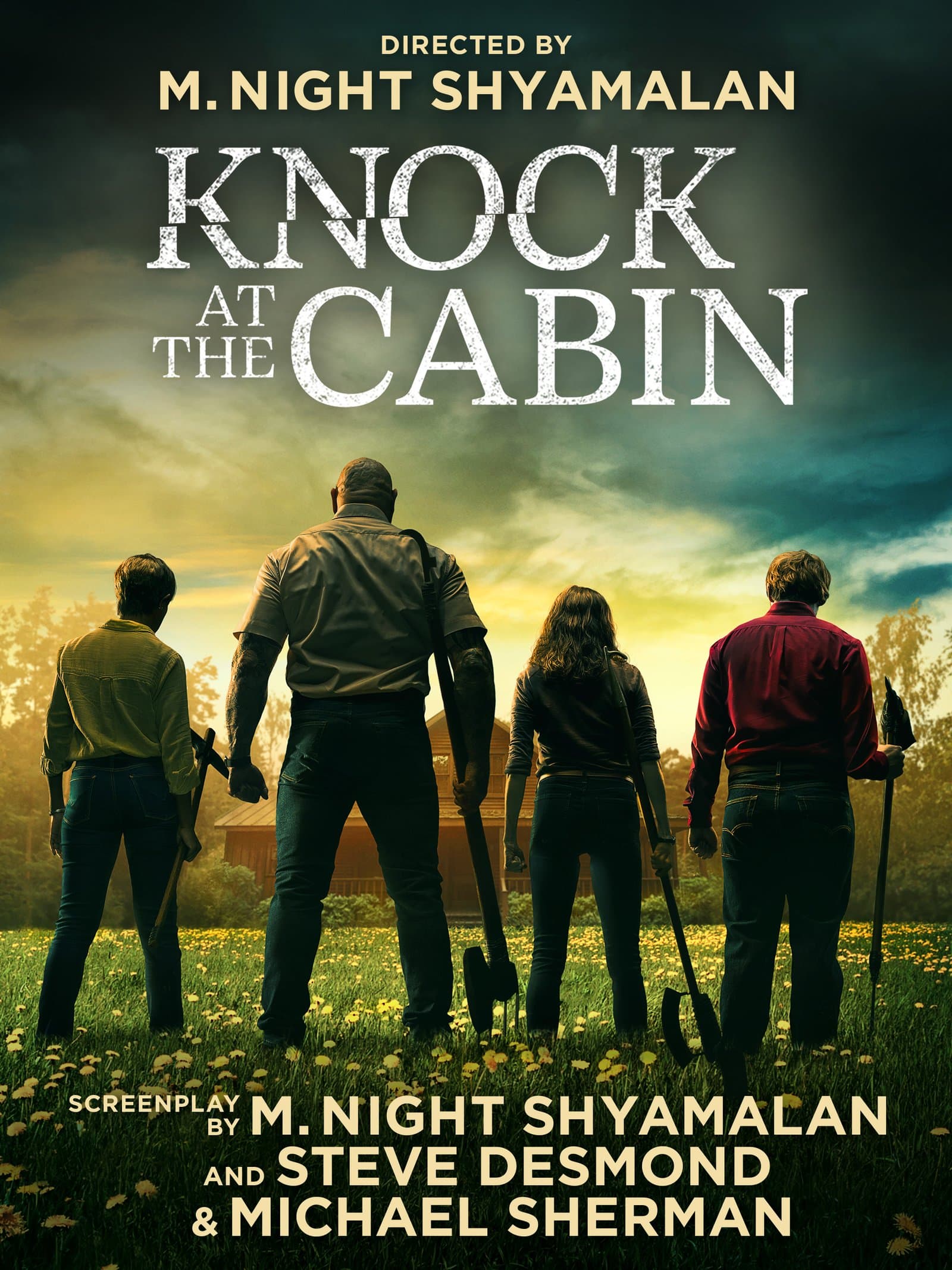 Knock at the Cabin poster