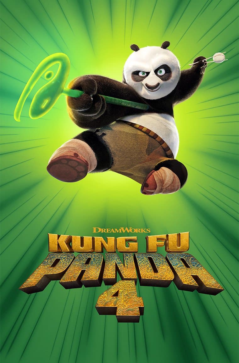 KUNG FU PANDA 4 poster