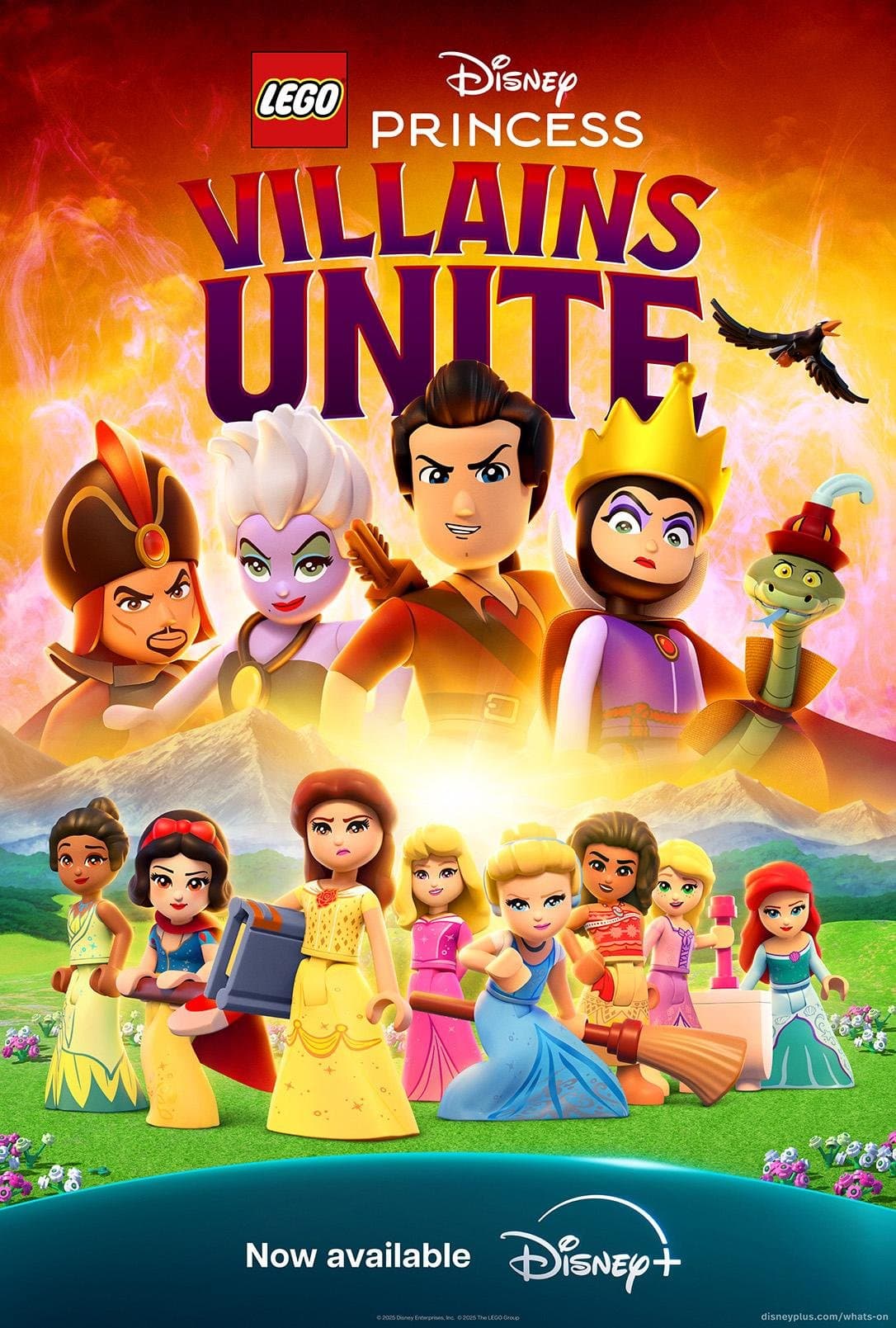 Lego Disney Princess: Villains Unite poster