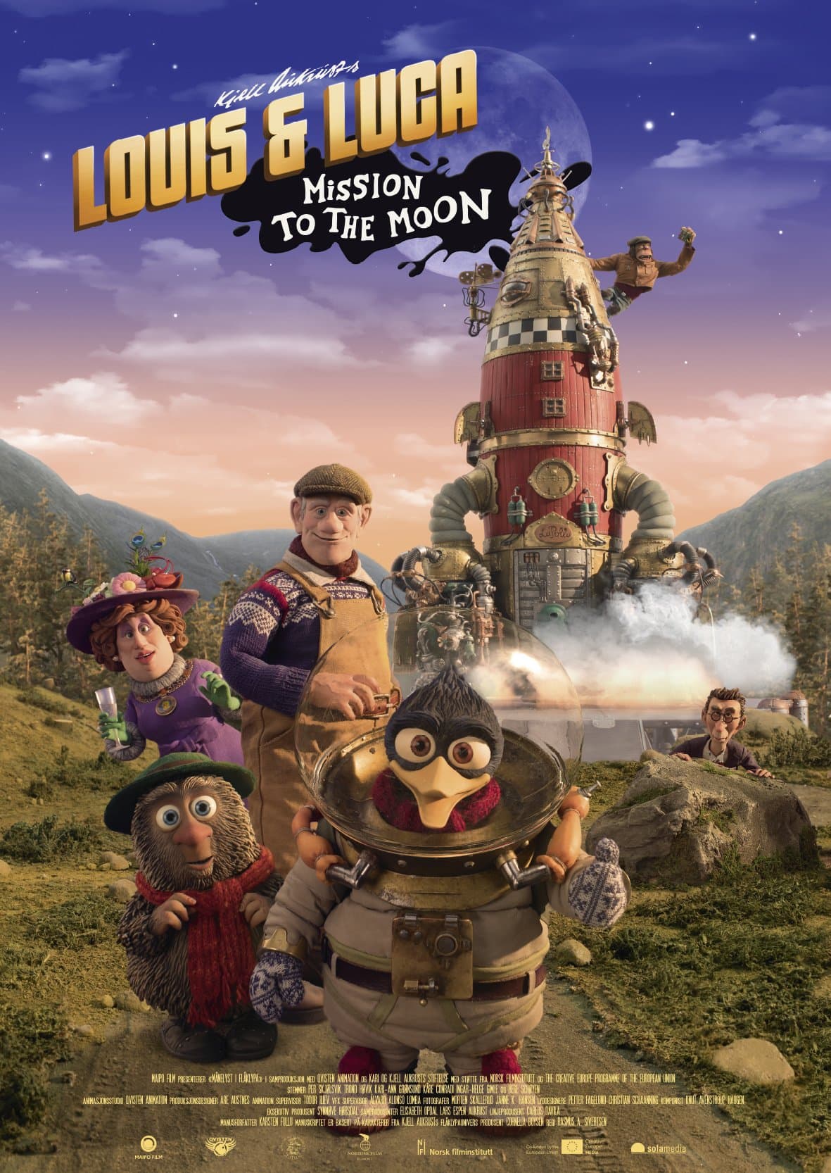 Louis & Luca - Mission to the Moon poster