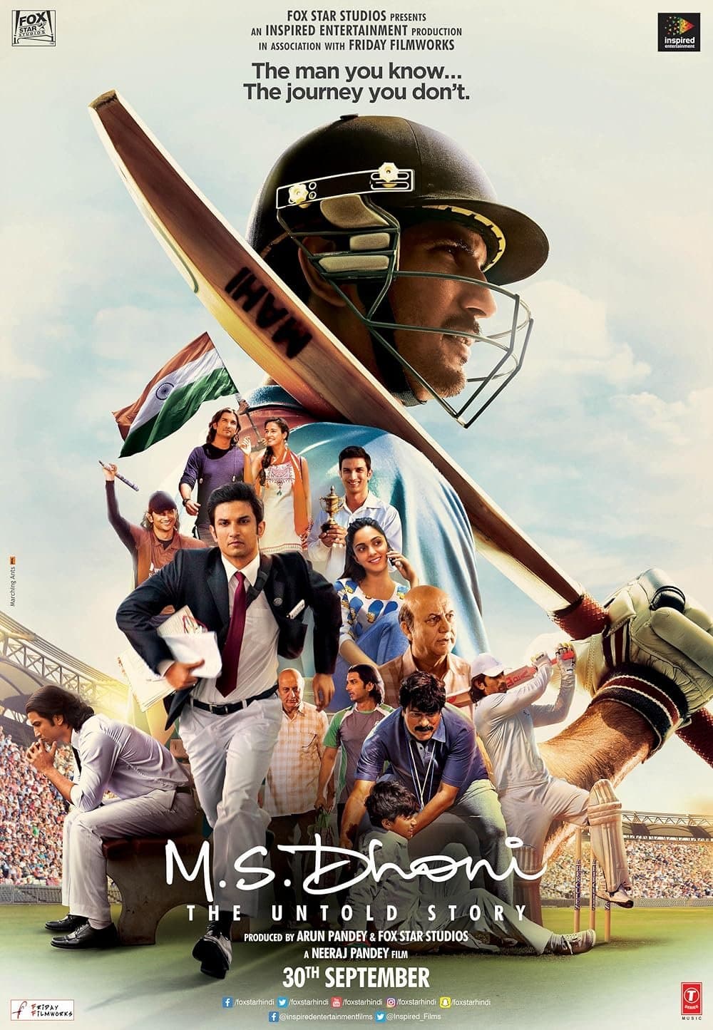 M.S.Dhoni - The Untold Story poster