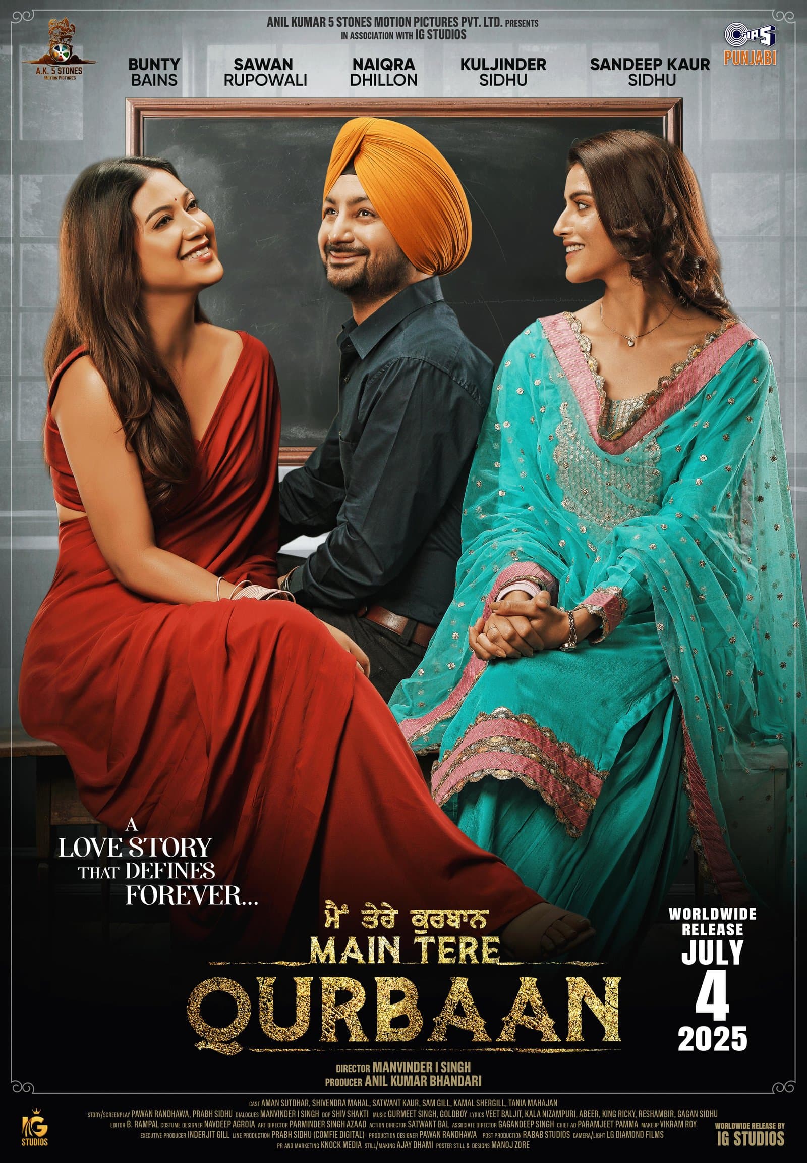 Main Tere Qurbaan poster