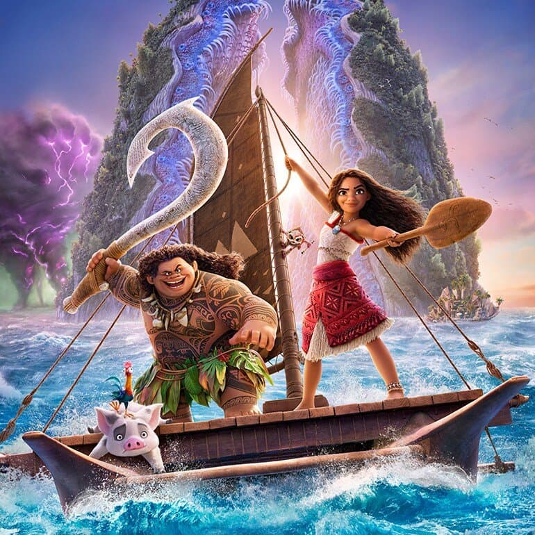 Moana 2 poster