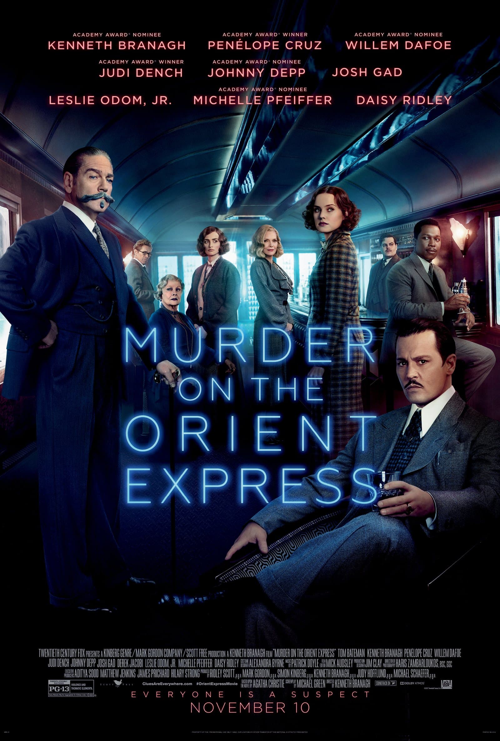Murder on the Orient Express poster