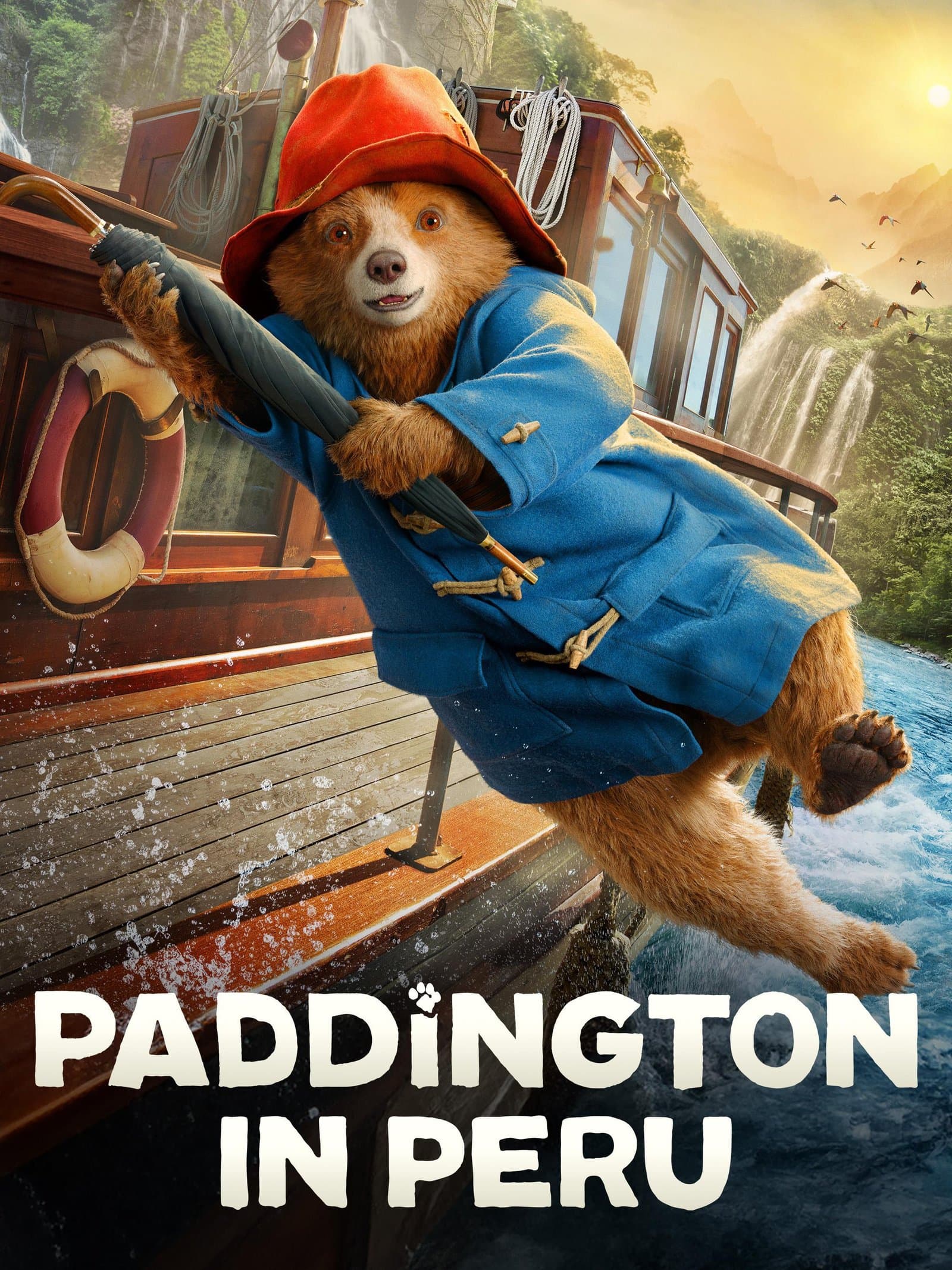 Paddington in Peru poster