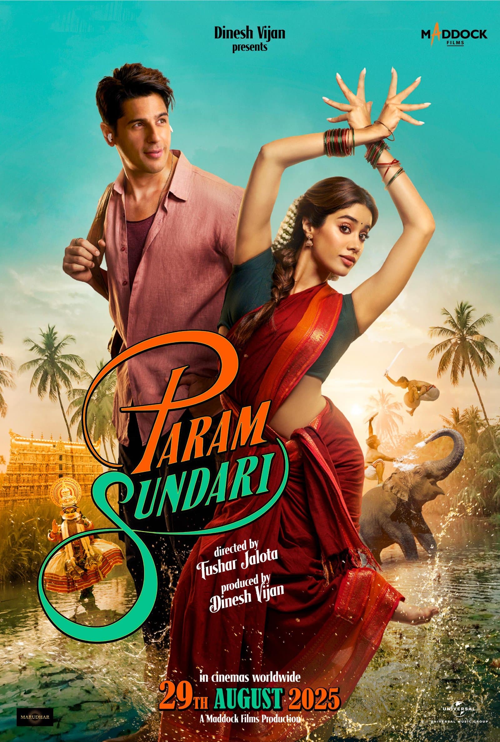 Param Sundari poster