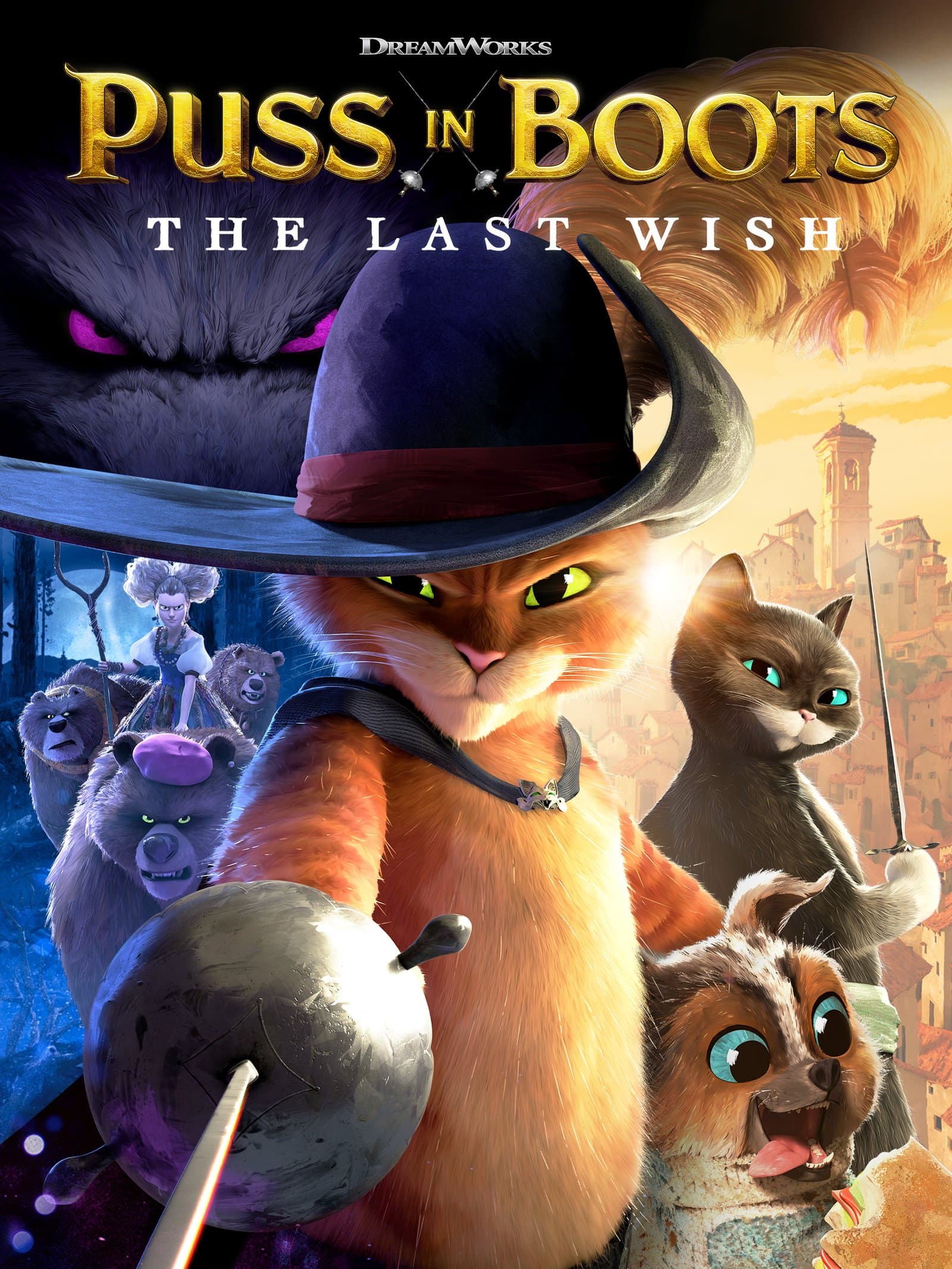Puss In Boots: The Last Wish poster
