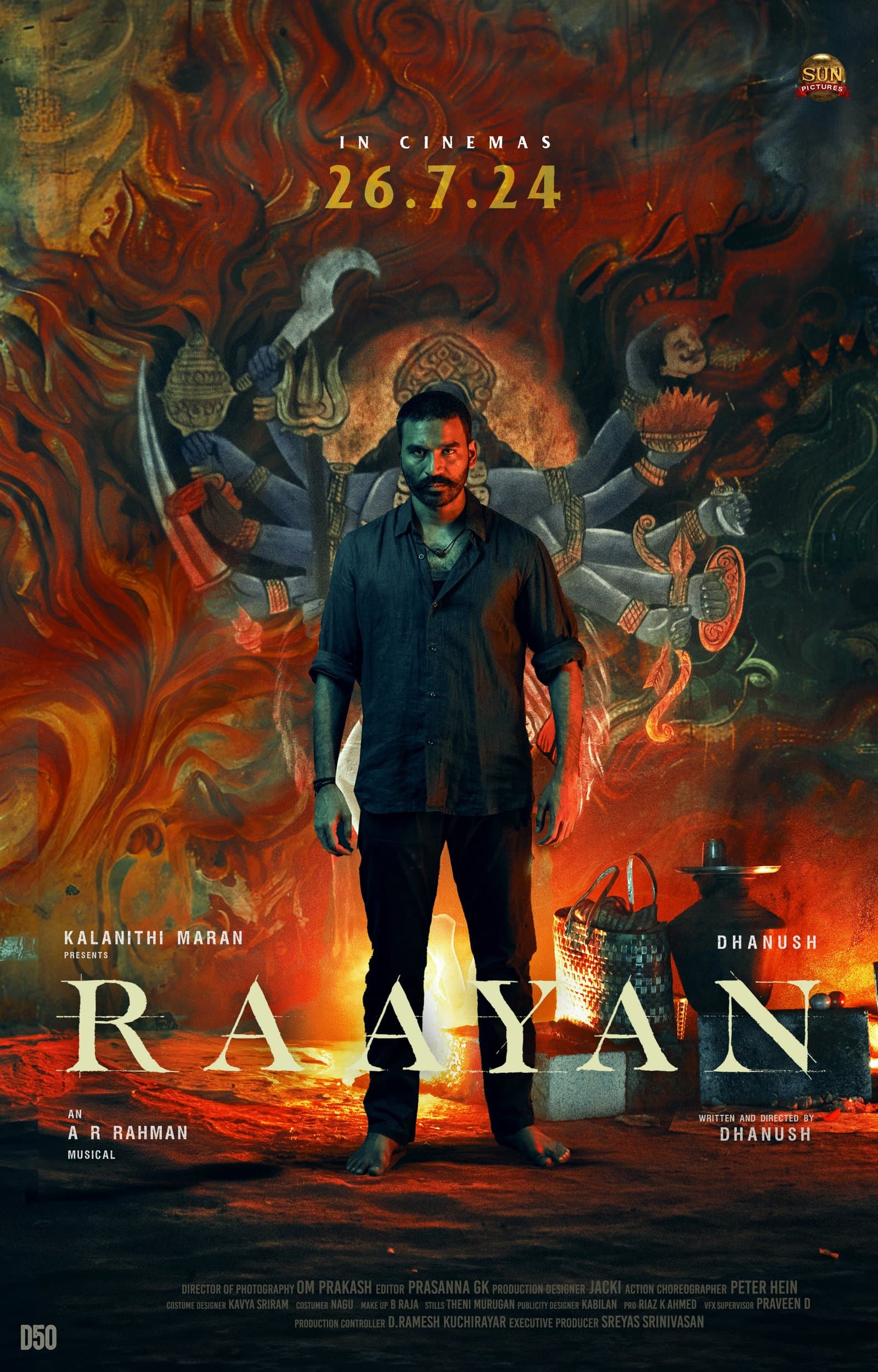 Raayan poster