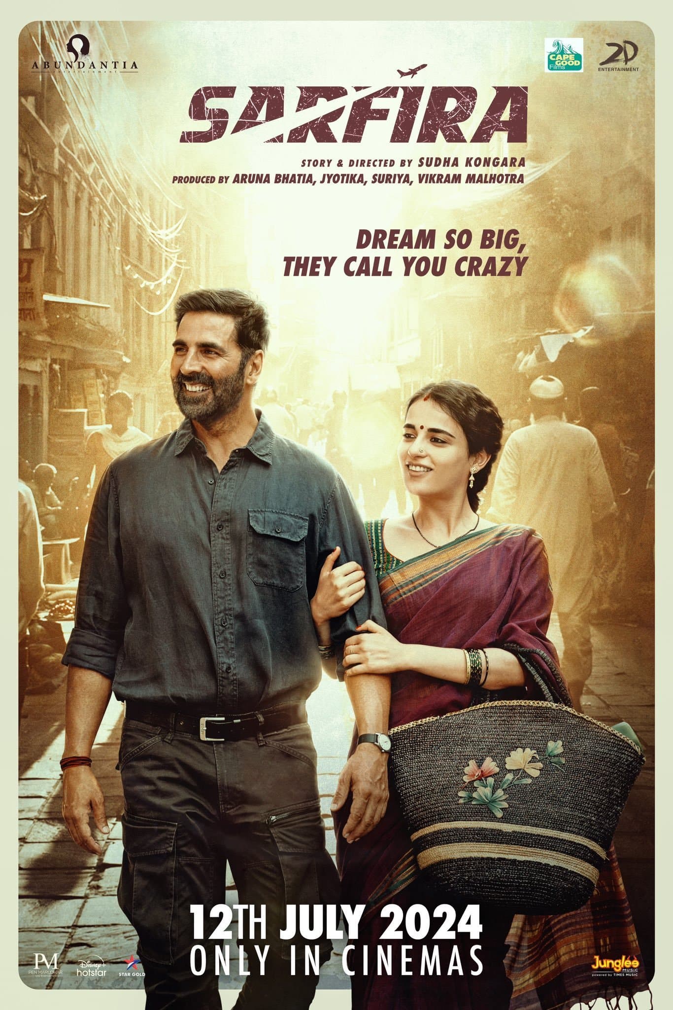 Sarfira poster
