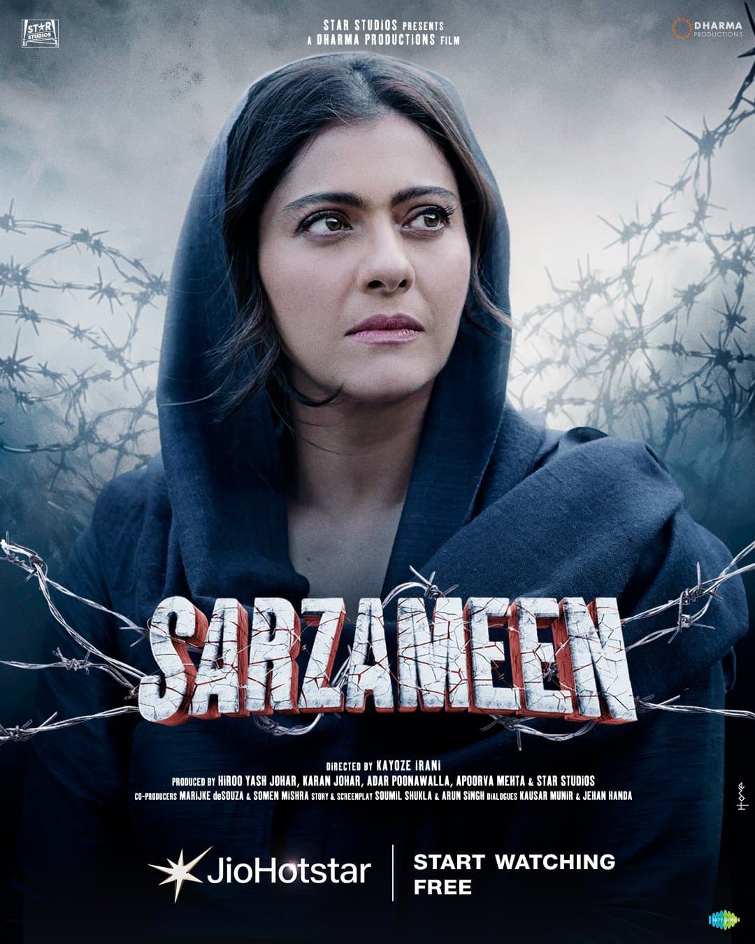 Sarzameen poster