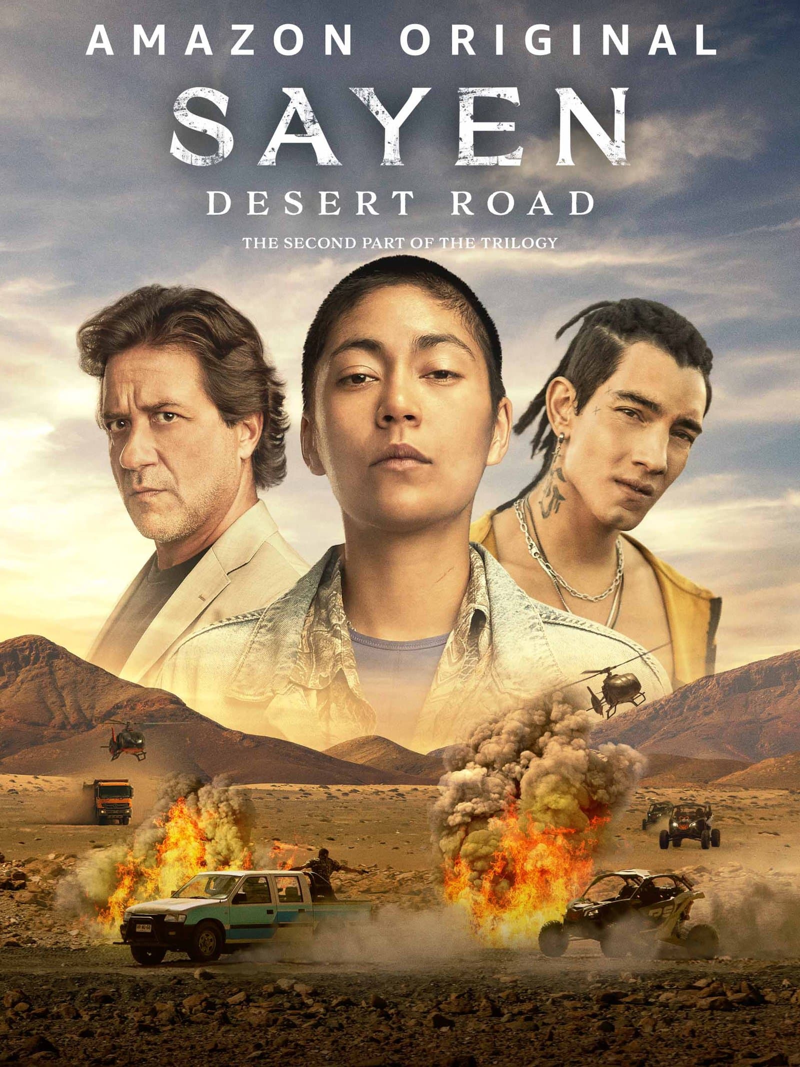 Sayen: Desert Road poster