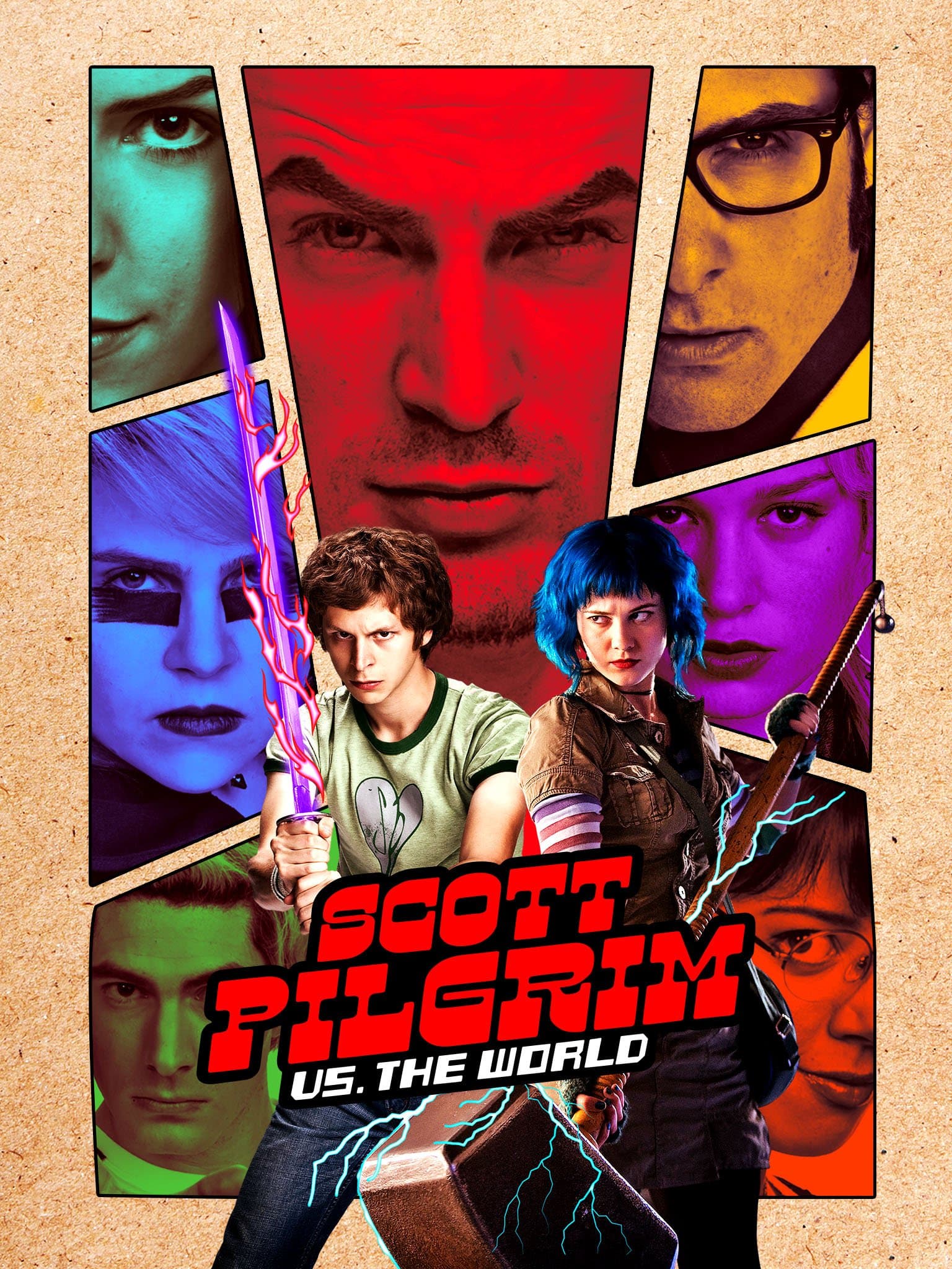 Scott Pilgrim Vs. The World poster