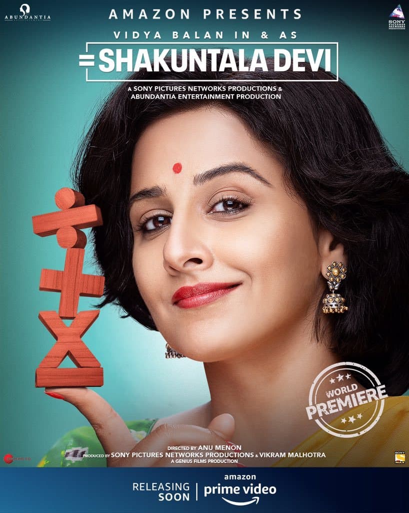 Shakuntala Devi poster
