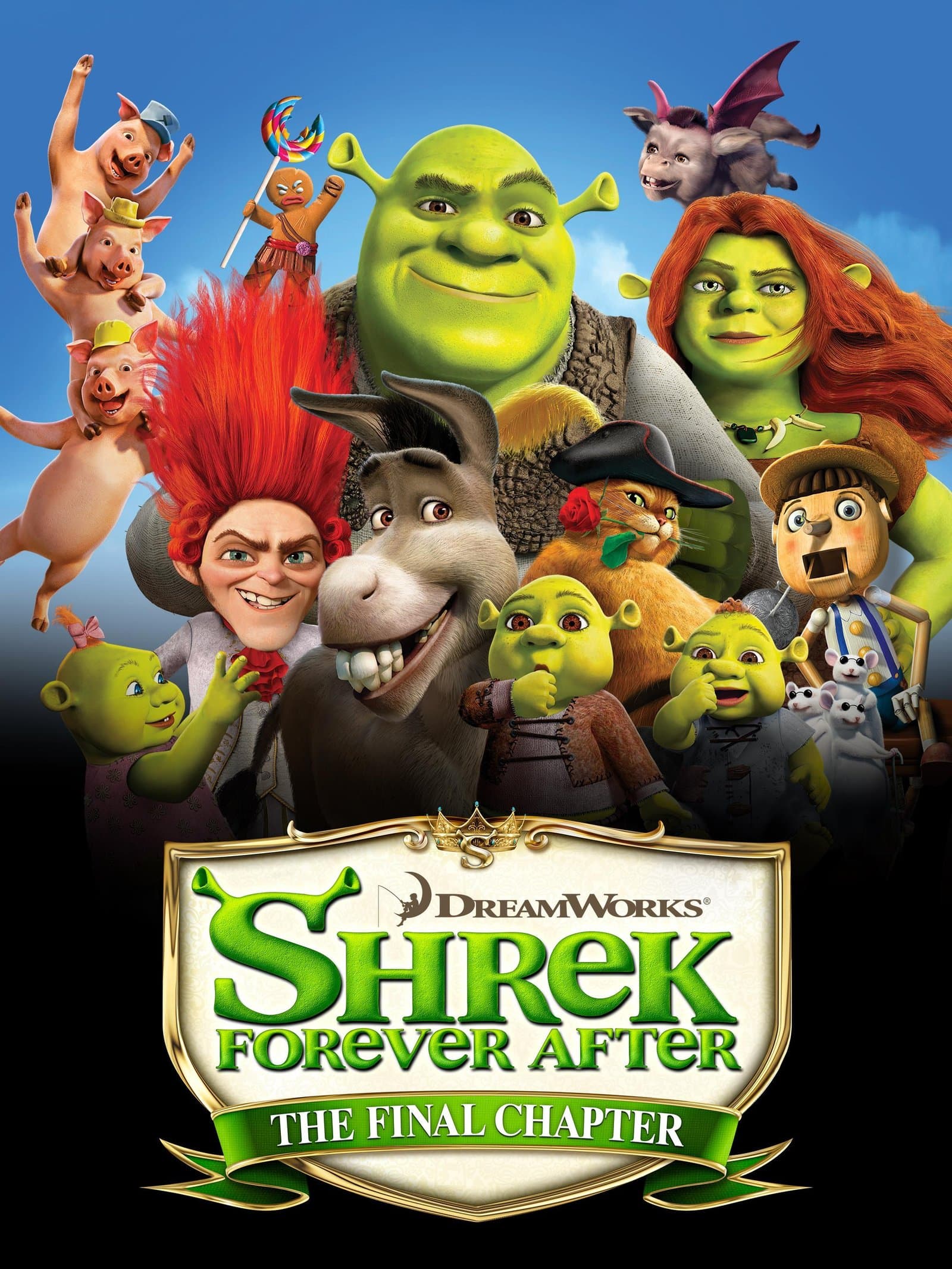 Shrek Forever After poster
