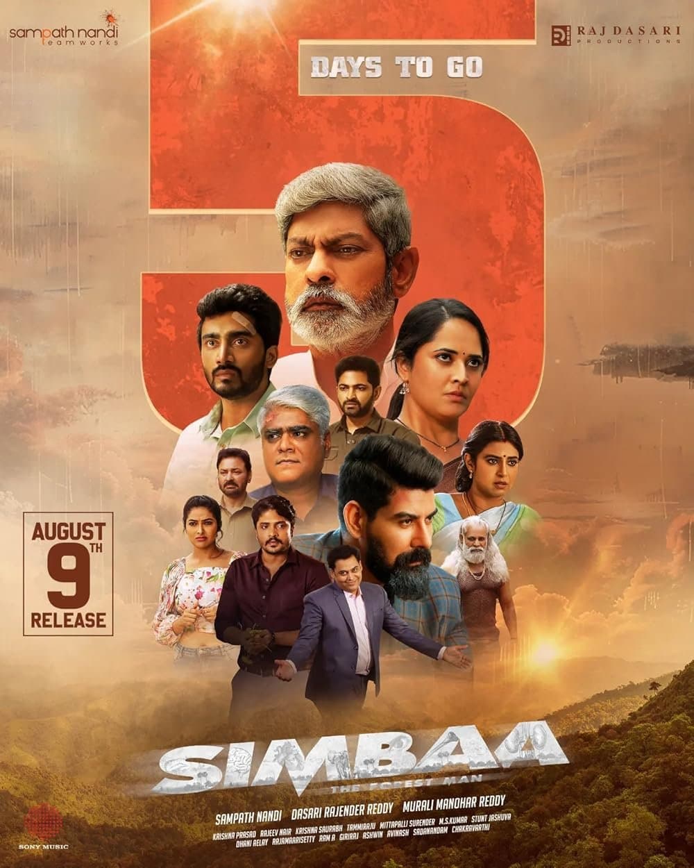 Simbaa The Forest Man poster