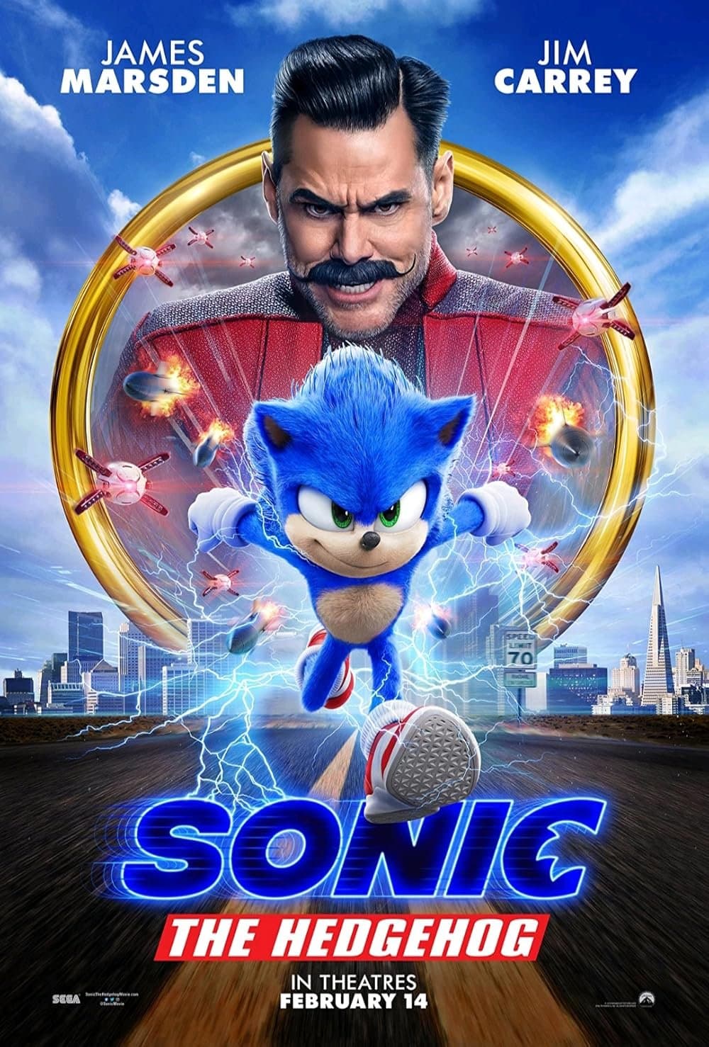Sonic The Hedgehog poster
