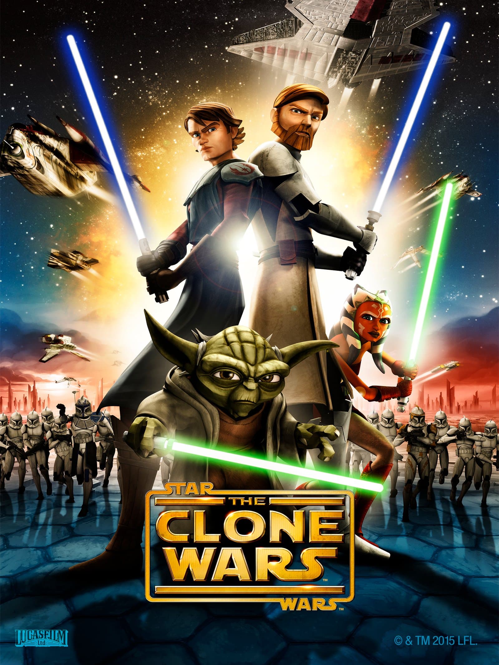 Star Wars: The Clone Wars poster