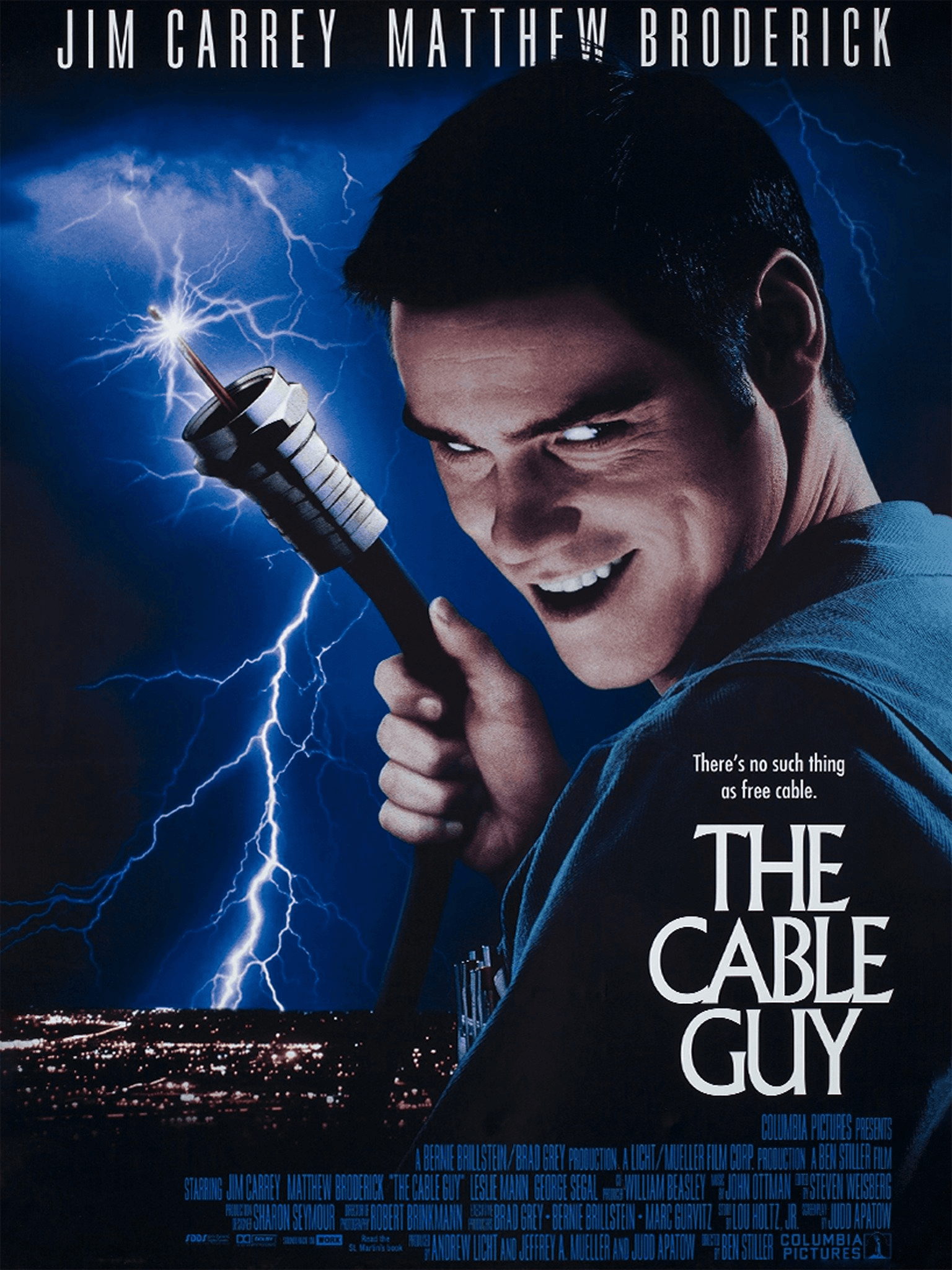 The Cable Guy poster