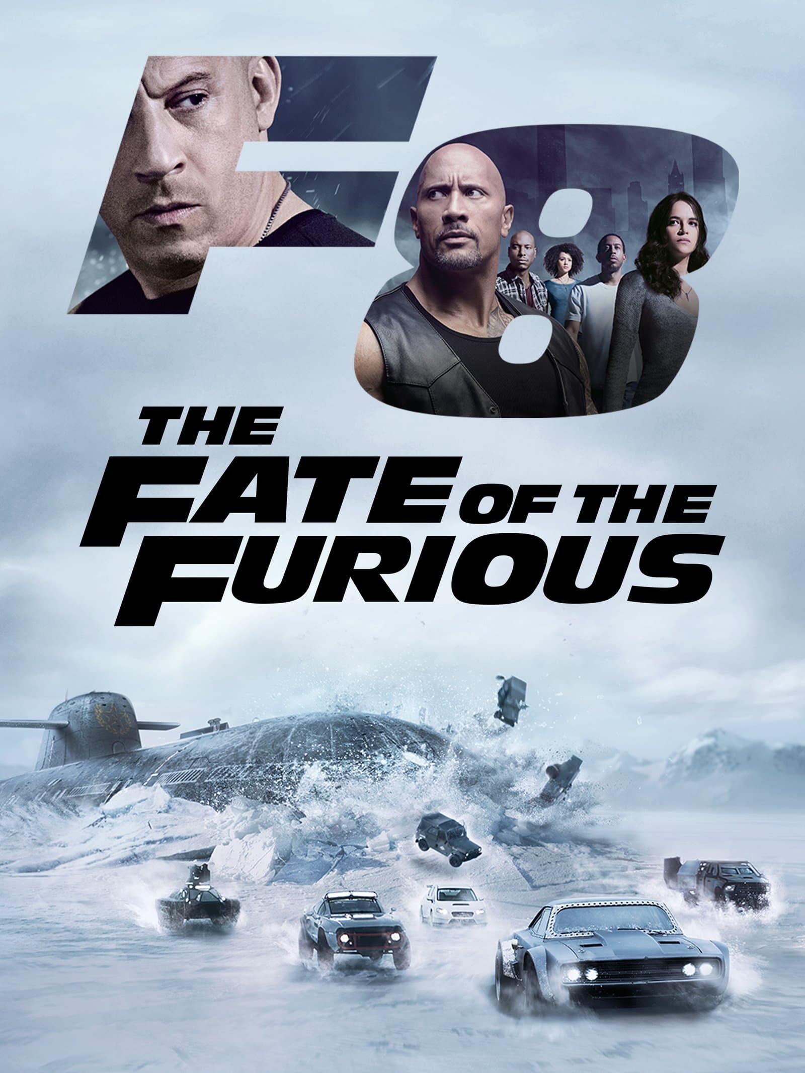 THE FATE OF THE FURIOUS poster