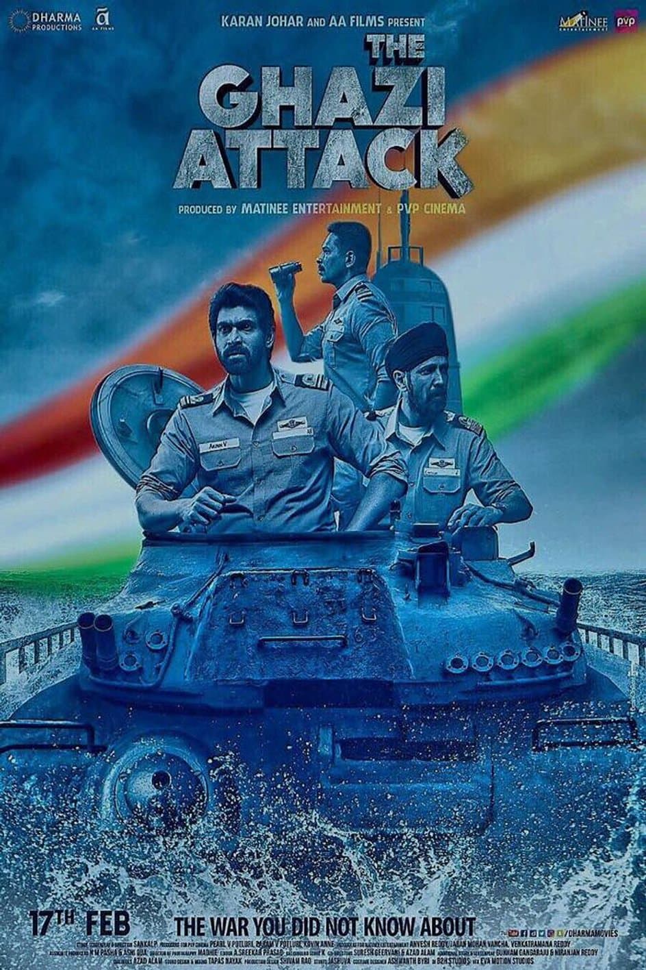 The Ghazi Attack poster