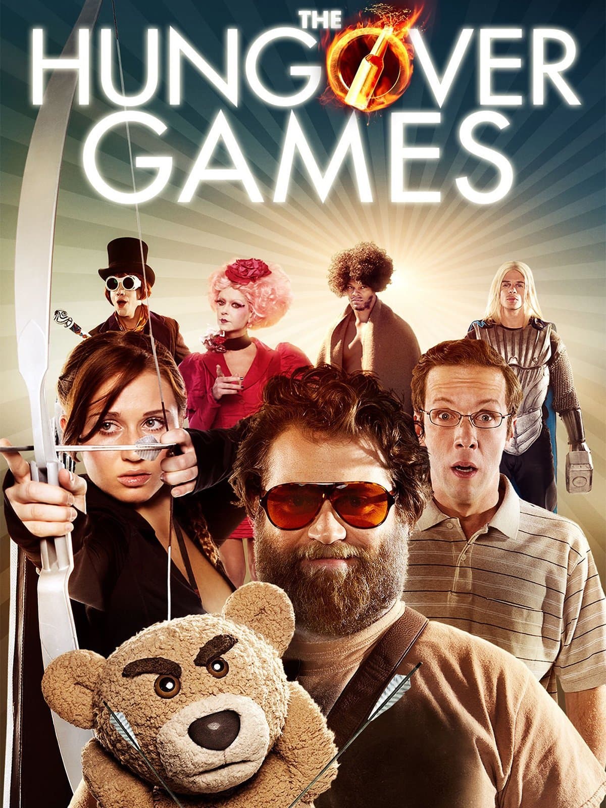 The Hungover Games poster