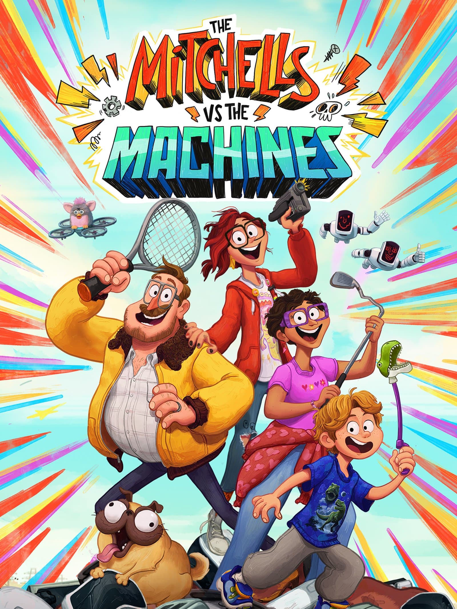 The Mitchells vs. the Machines poster