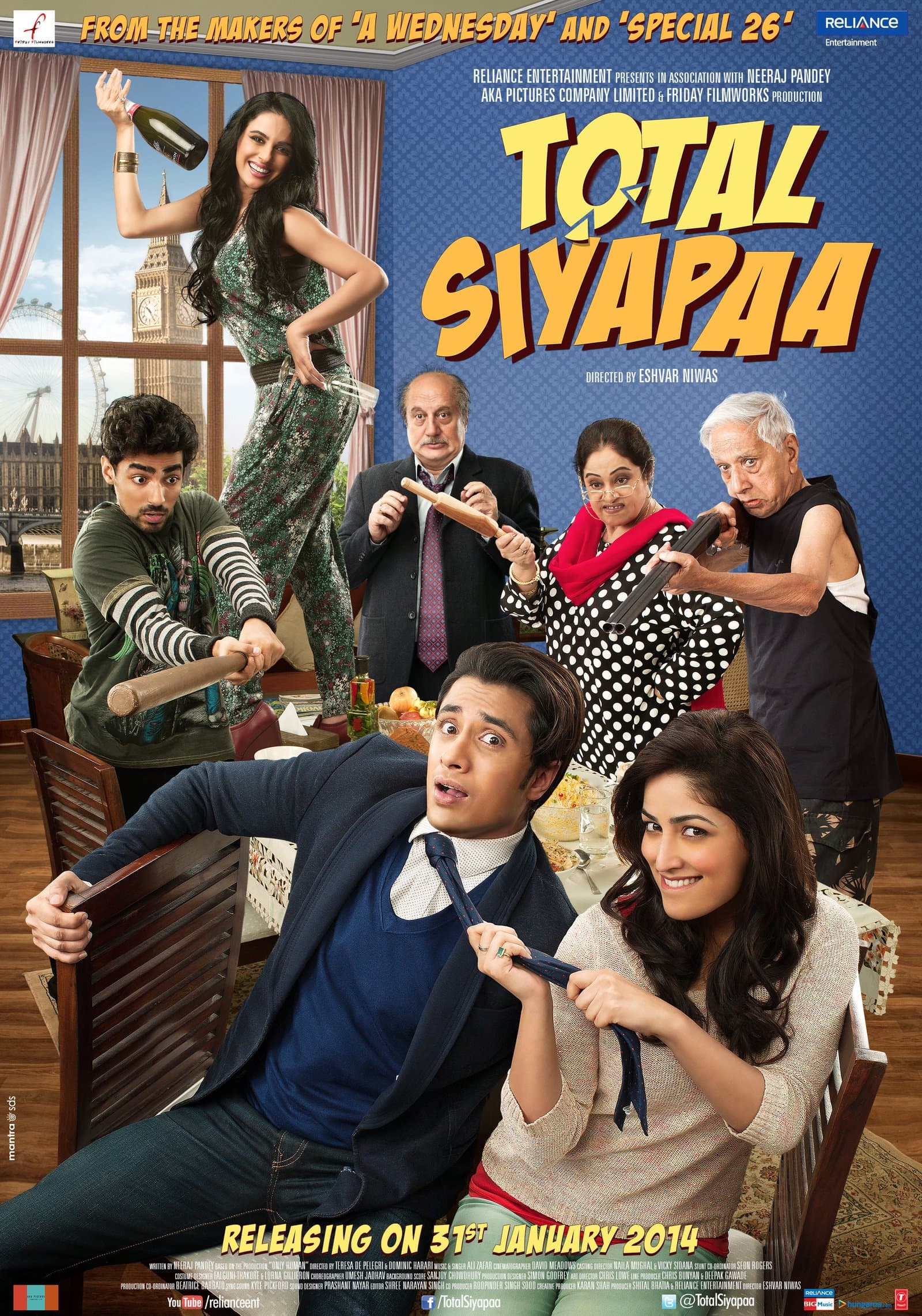 Total Siyapaa poster