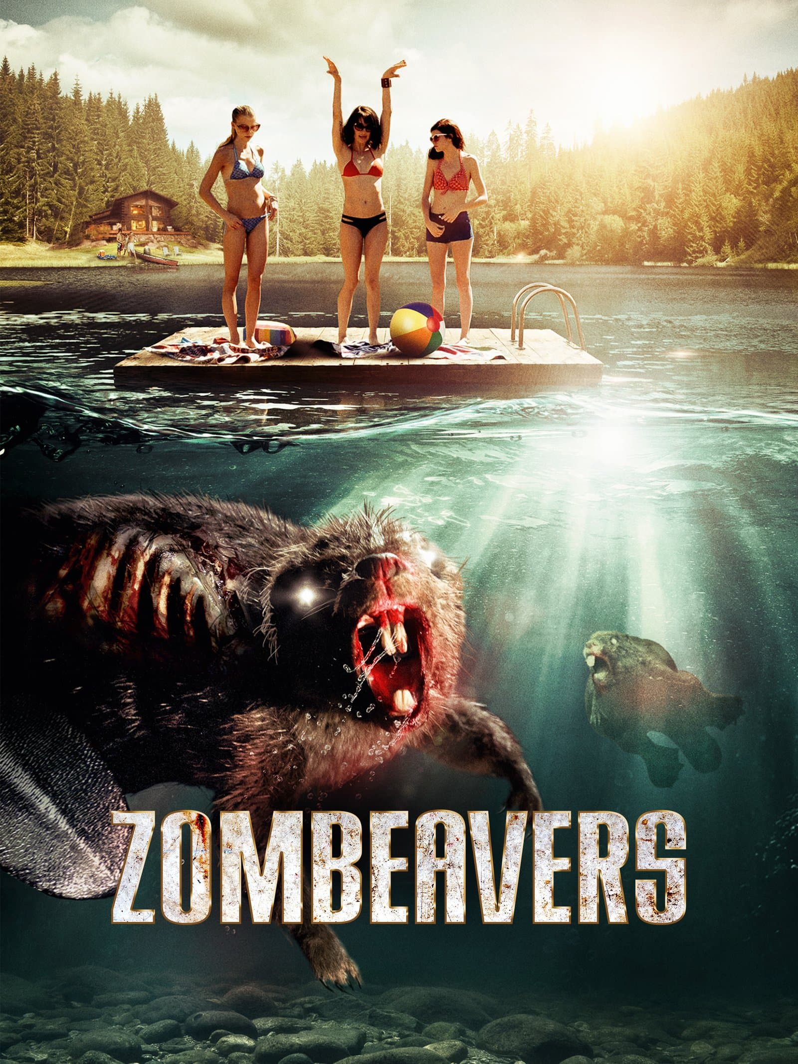 Zombeavers poster