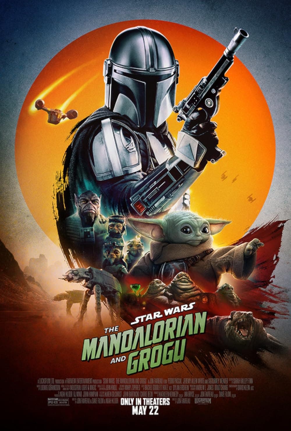 Star Wars: The Mandalorian and Grogu poster
